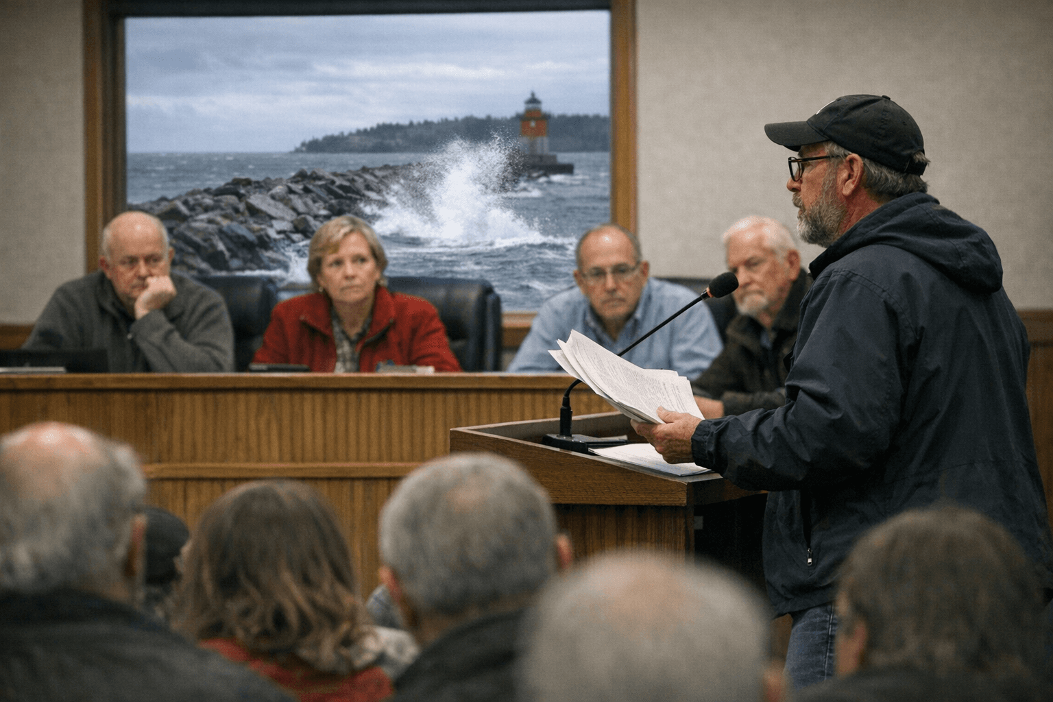 Lake County Board Hears Public Comment on Two Harbors Breakwall Concerns