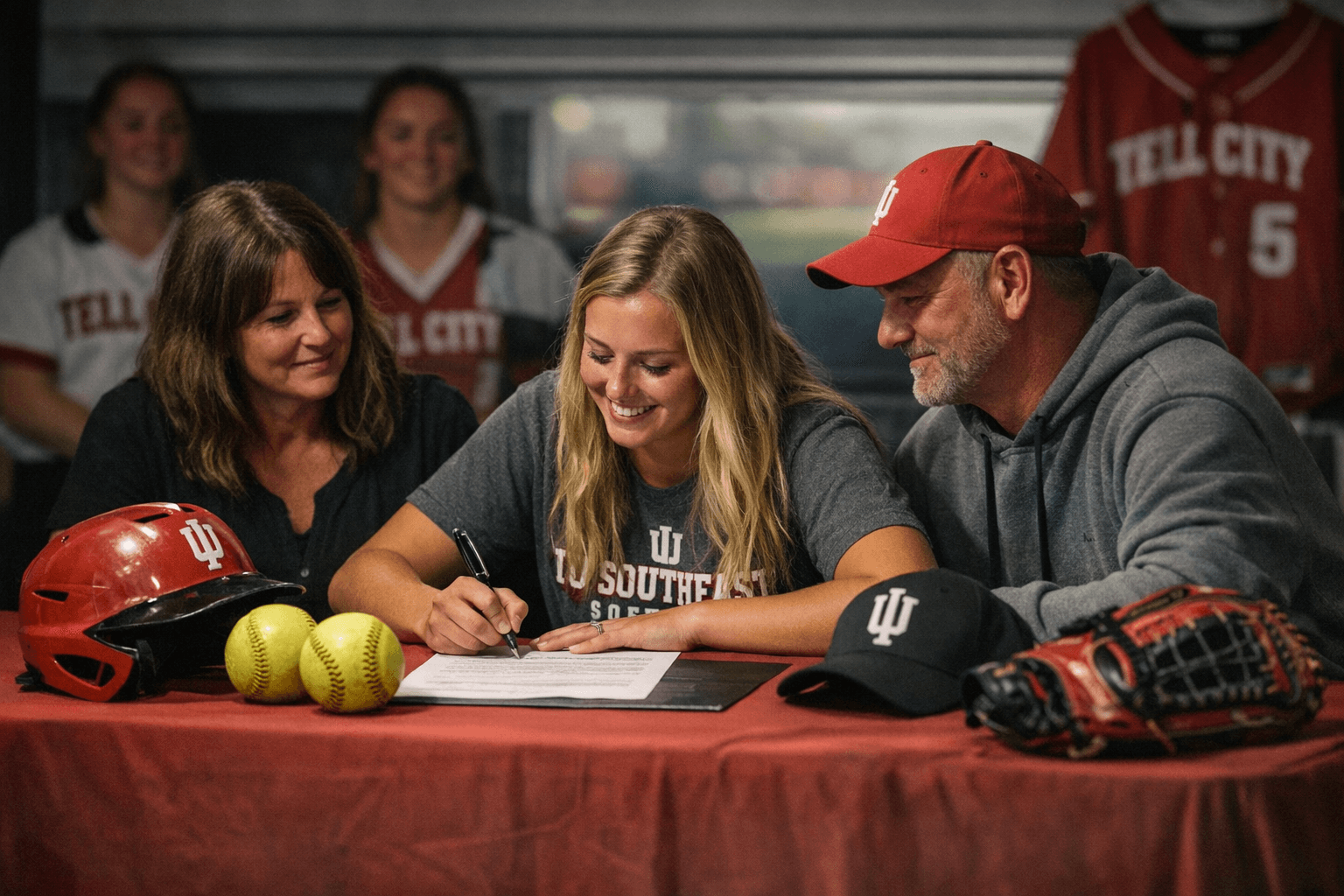 Tell City Softball Star Bailey McWhirter Signs with IU Southeast