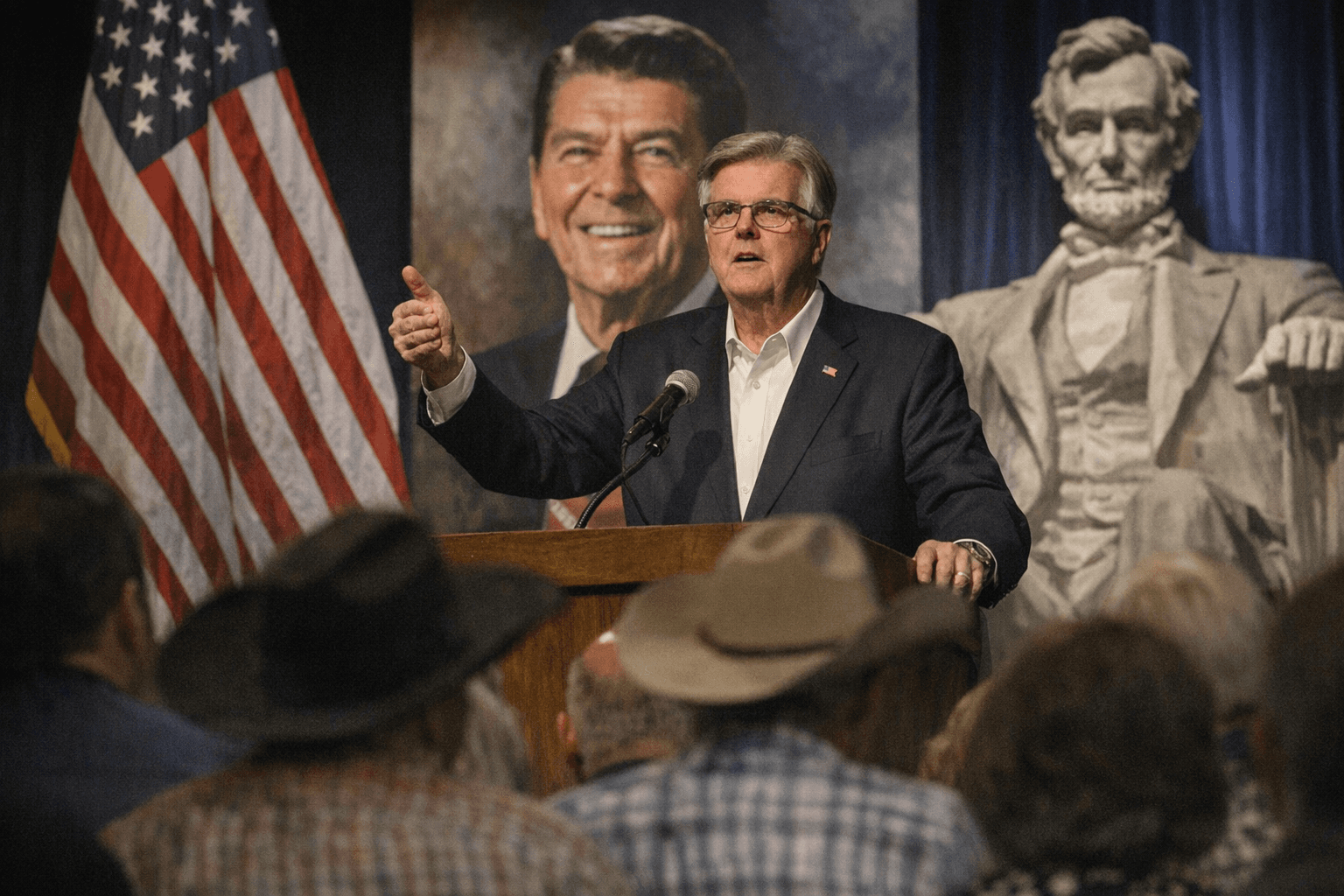 Lt. Gov. Dan Patrick Headlines Coryell County Lincoln-Reagan Dinner in Gatesville
