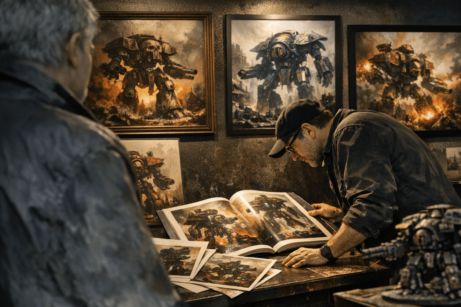 Warhammer Community Surveys Decades of Titan Art Through the Years