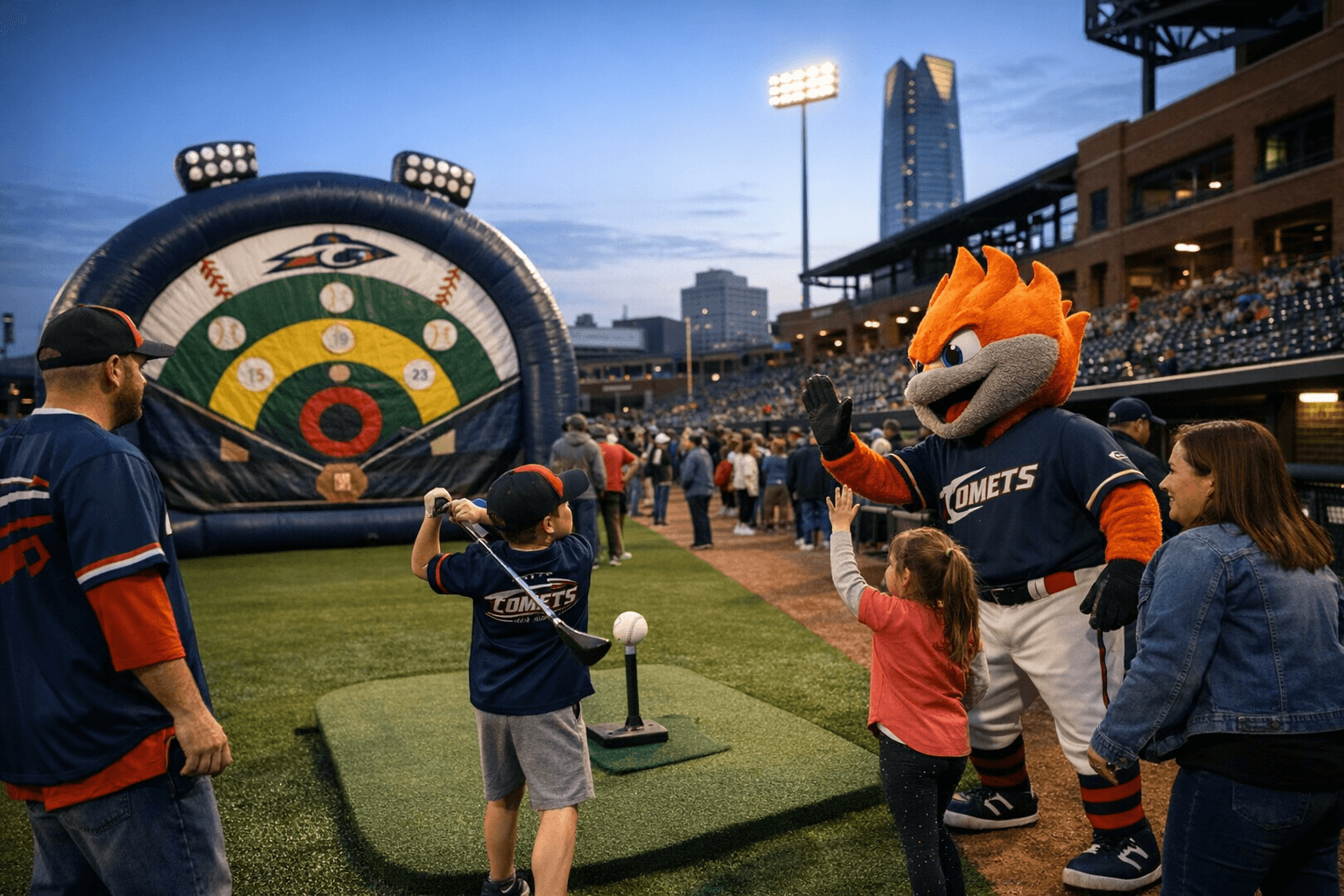 Oklahoma City Comets Host Free Fan Fest at Chickasaw Bricktown Ballpark March 14