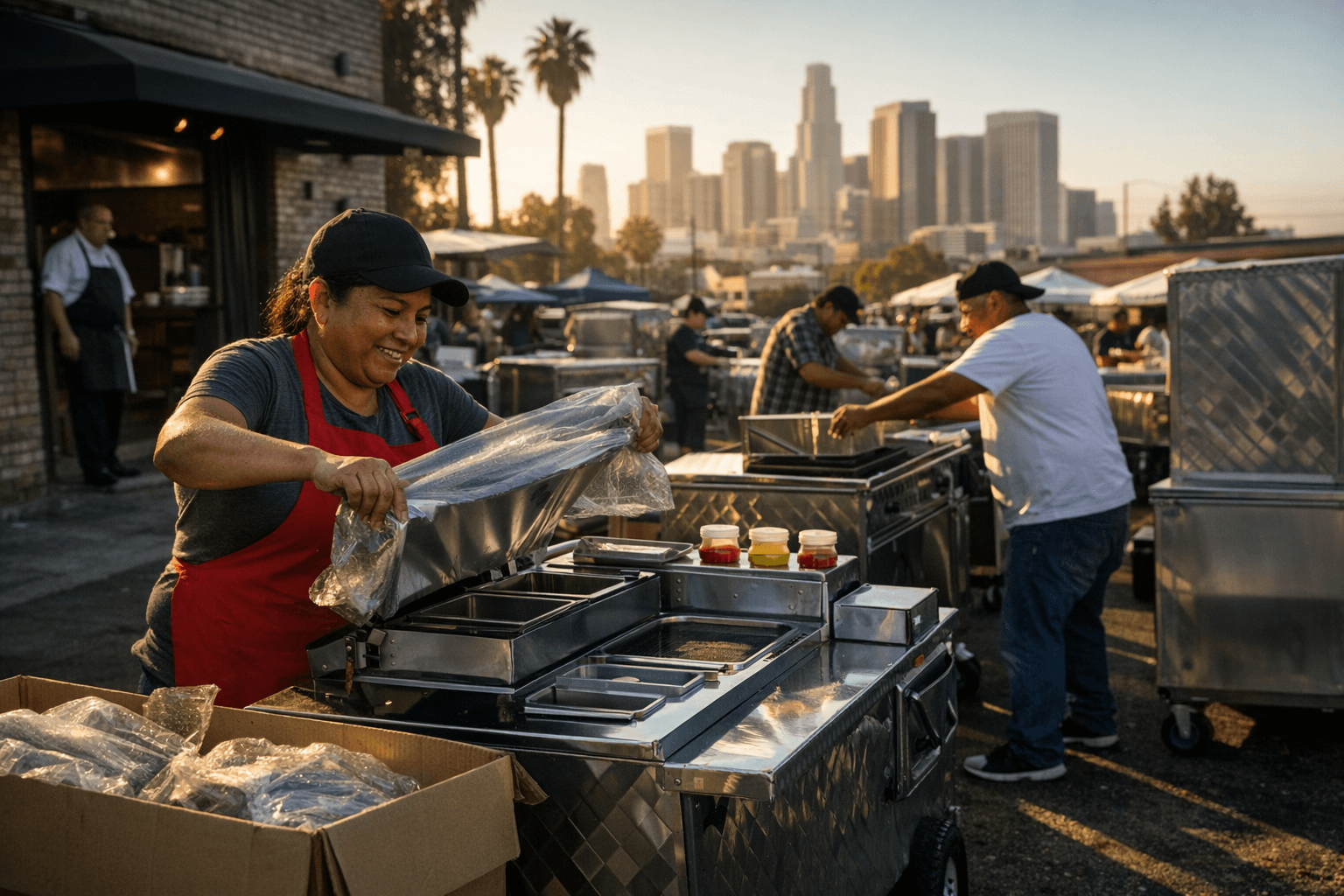 Los Angeles Spends $2.8 Million Giving Free Street Food Carts to Vendors
