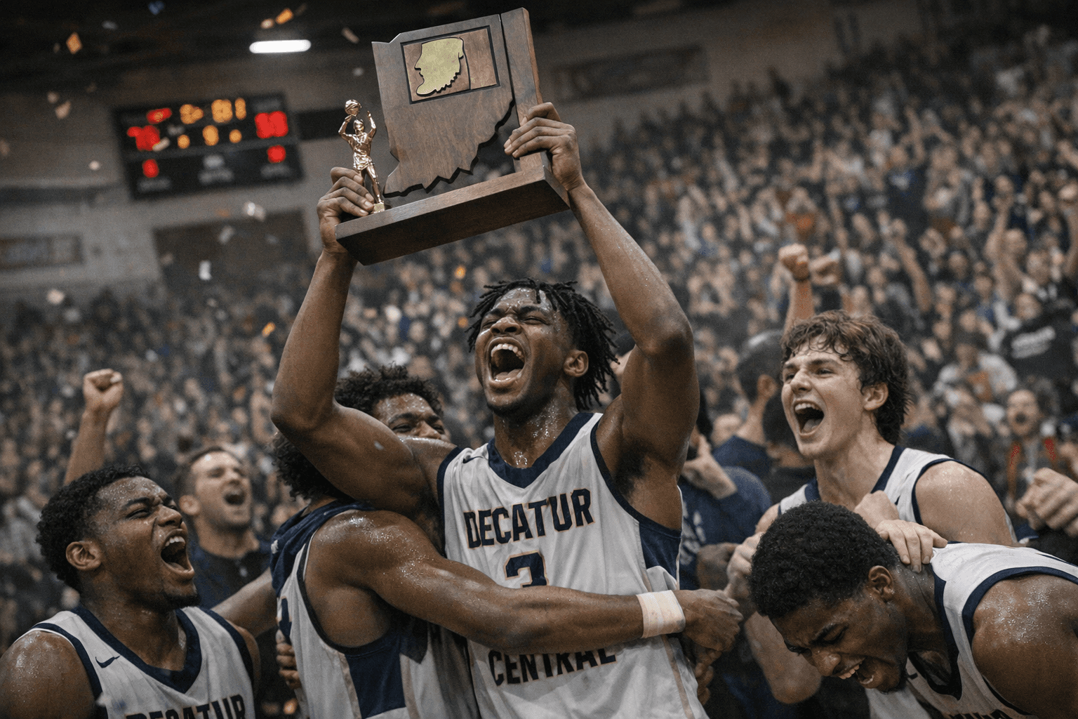 Decatur Central Wins First Regional Title in Program History, Tops Lawrence Central 73-60