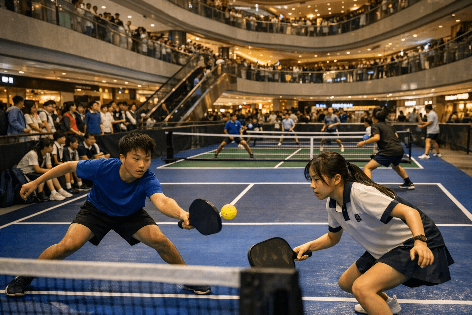 Hong Kong Mall to Host Three Courts and Inter-School Pickleball Challenge in April