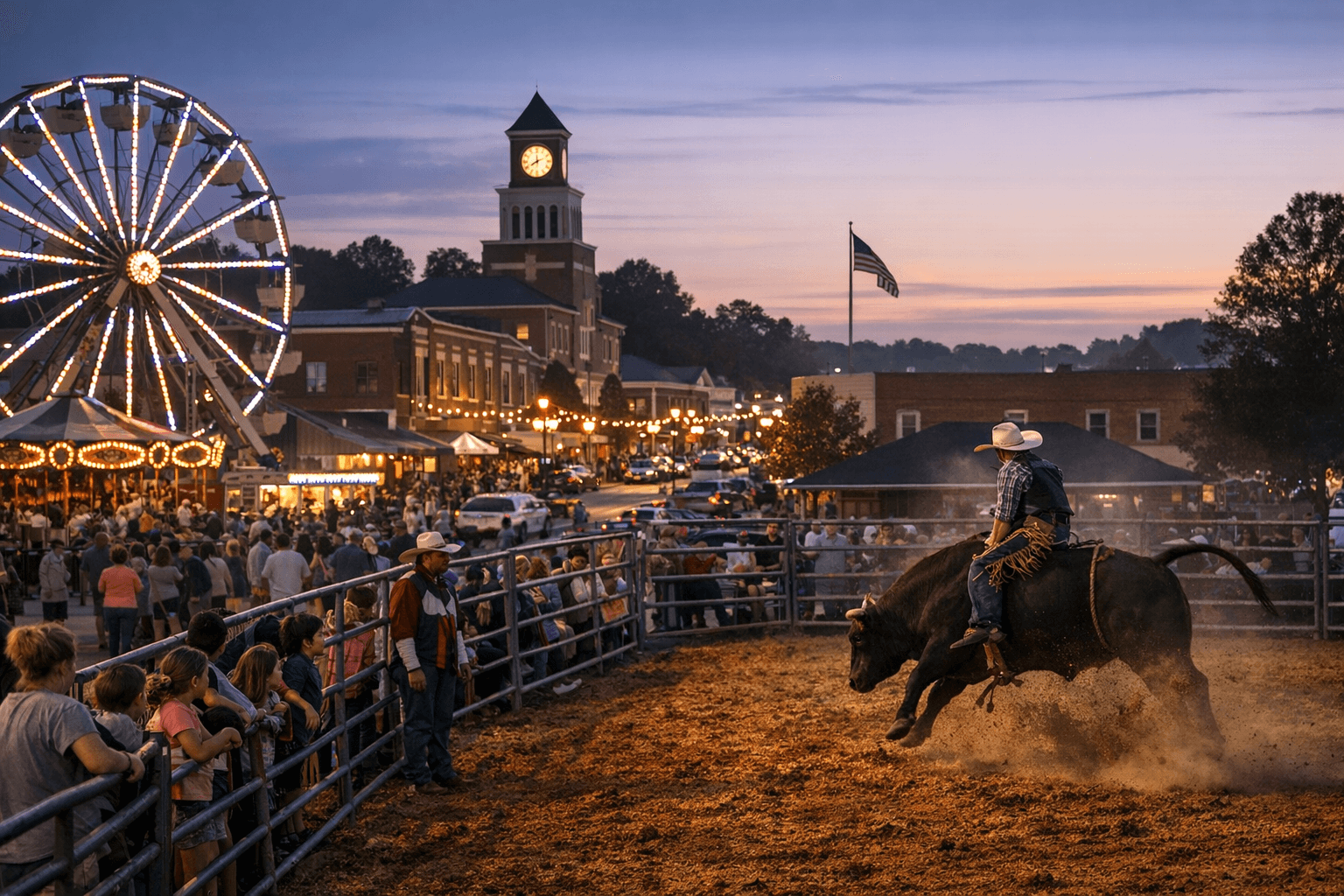 Downtown Cumming and Fairgrounds Serve as Forsyth County's Cultural Heart