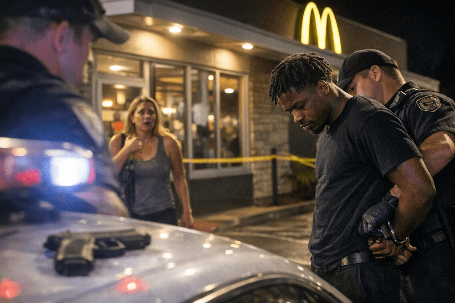 Gainesville Man Arrested for Allegedly Pointing Gun at Woman at McDonald's