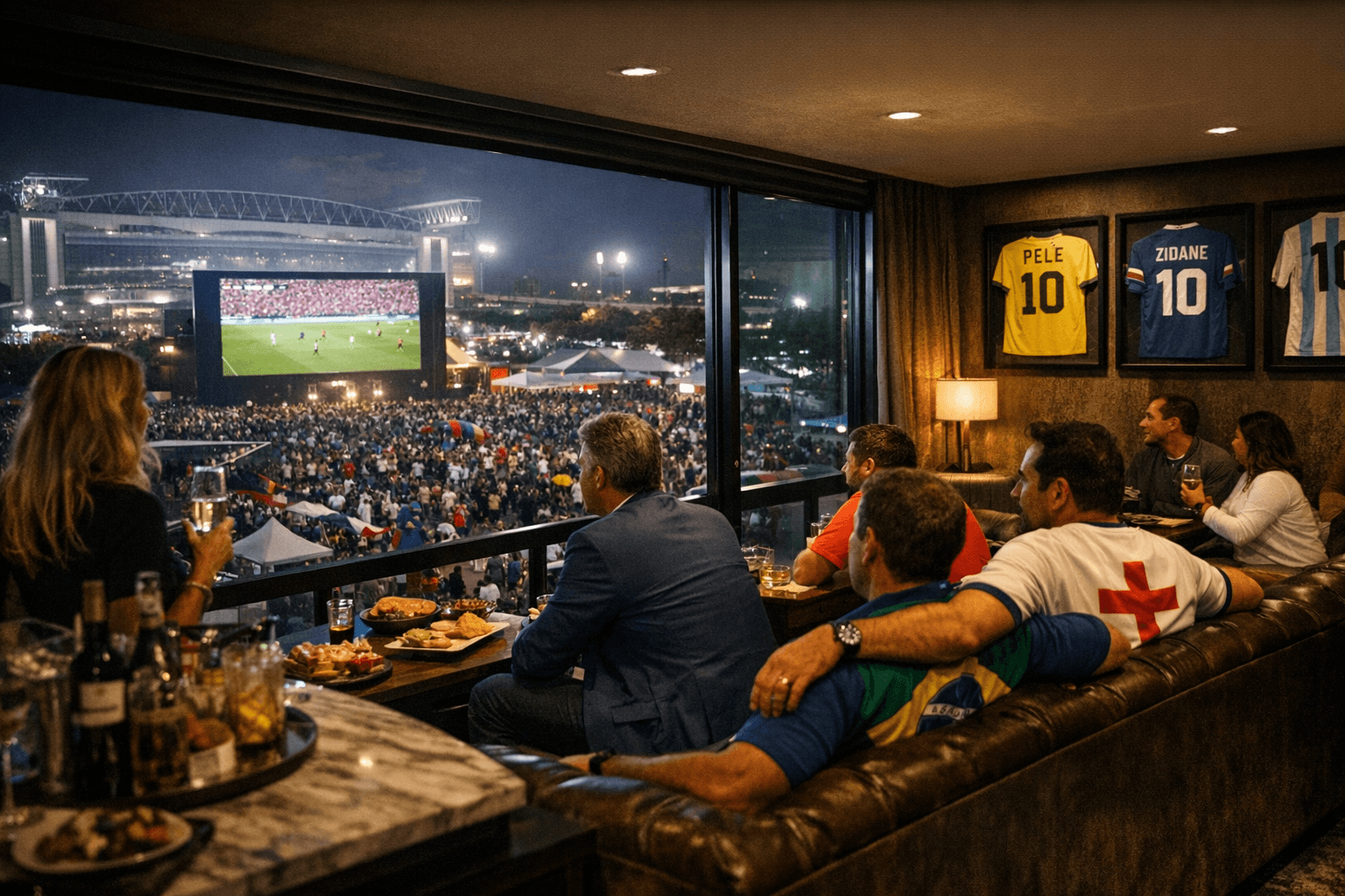 Houston Fan Festival Unveils Legends Loft, a Premium Private Suite for World Cup Groups