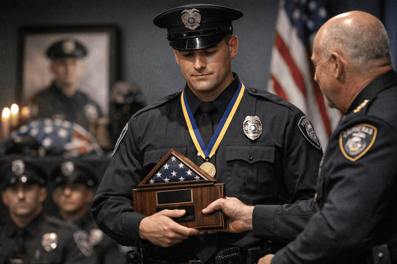 Copperas Cove Officer Joseph Calhoun Graduates Police Academy, Earns Academic Honor