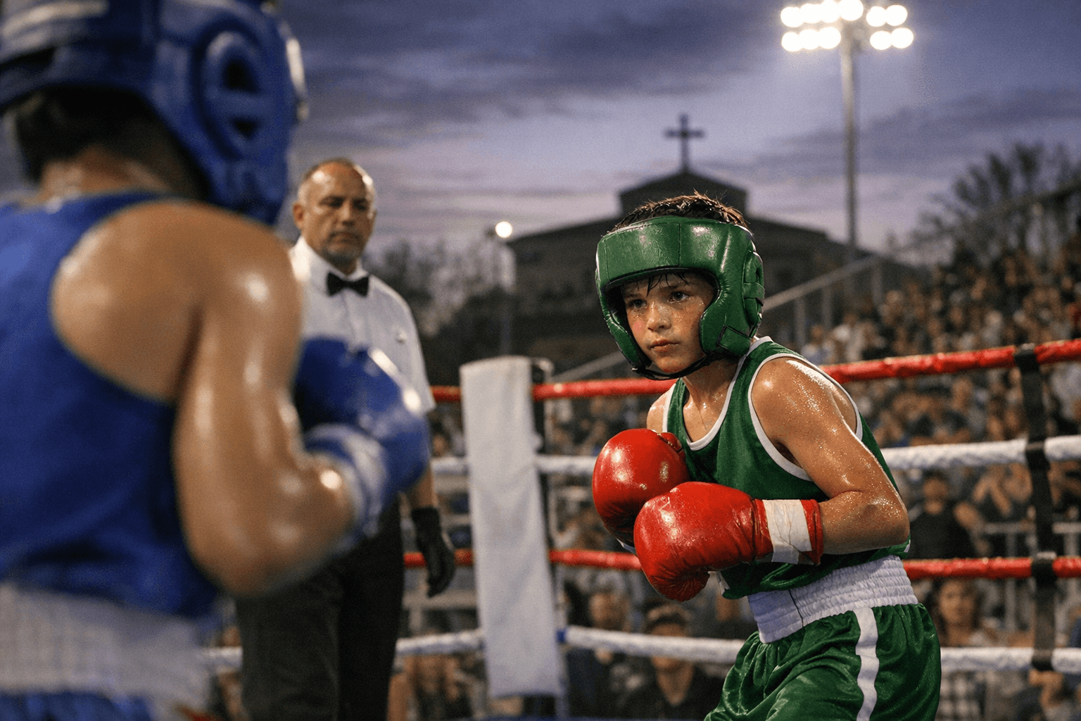 Bad Apple Boxing Hosts 26-Bout Shamrock Showdown at Yuma Catholic Stadium