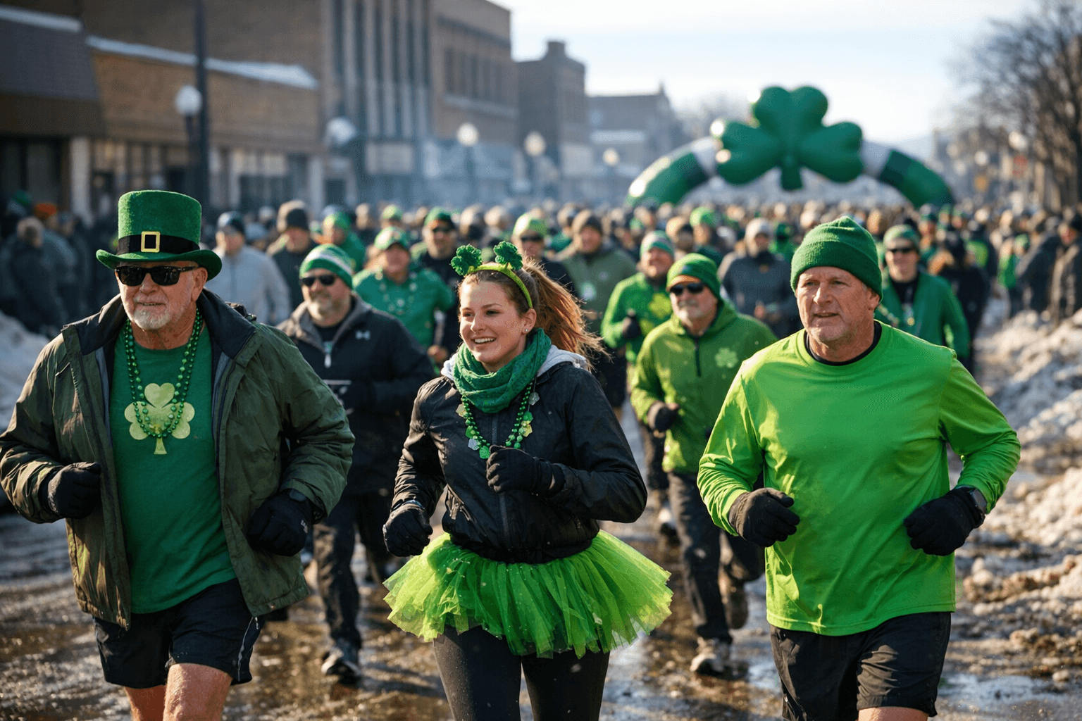 Jamestown's 47th Runnin' O' the Green Draws About 700 Participants
