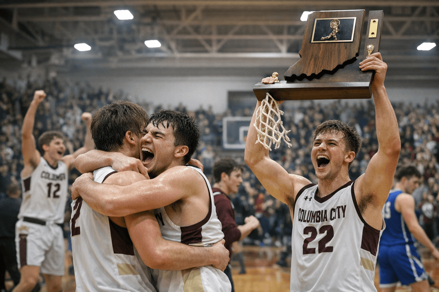 Columbia City Eagles Crush Hanover Central 55-33, Claim Class 3A Regional Title