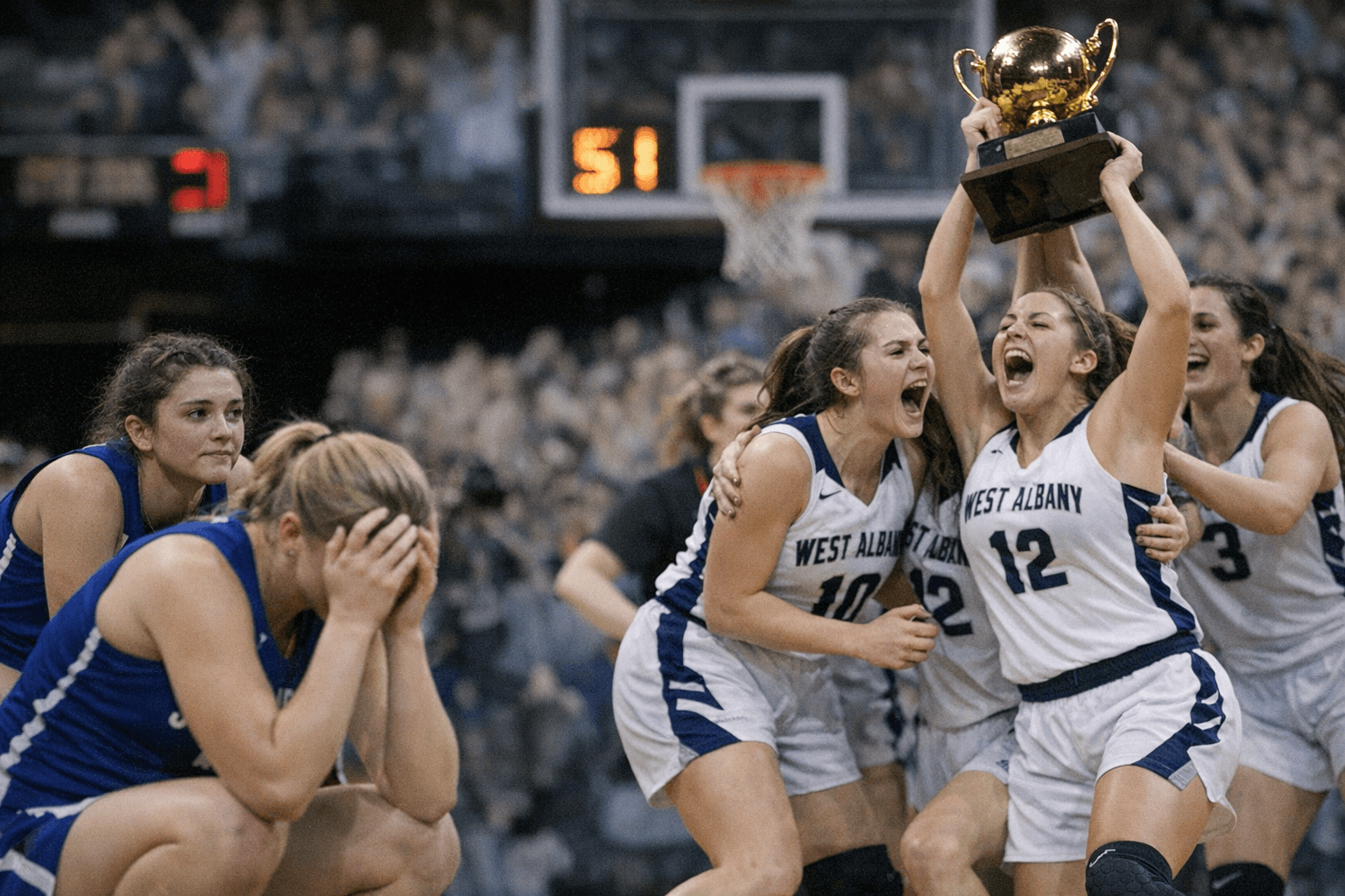 Springfield Falls Short as West Albany Claims First 5A Girls Basketball Title