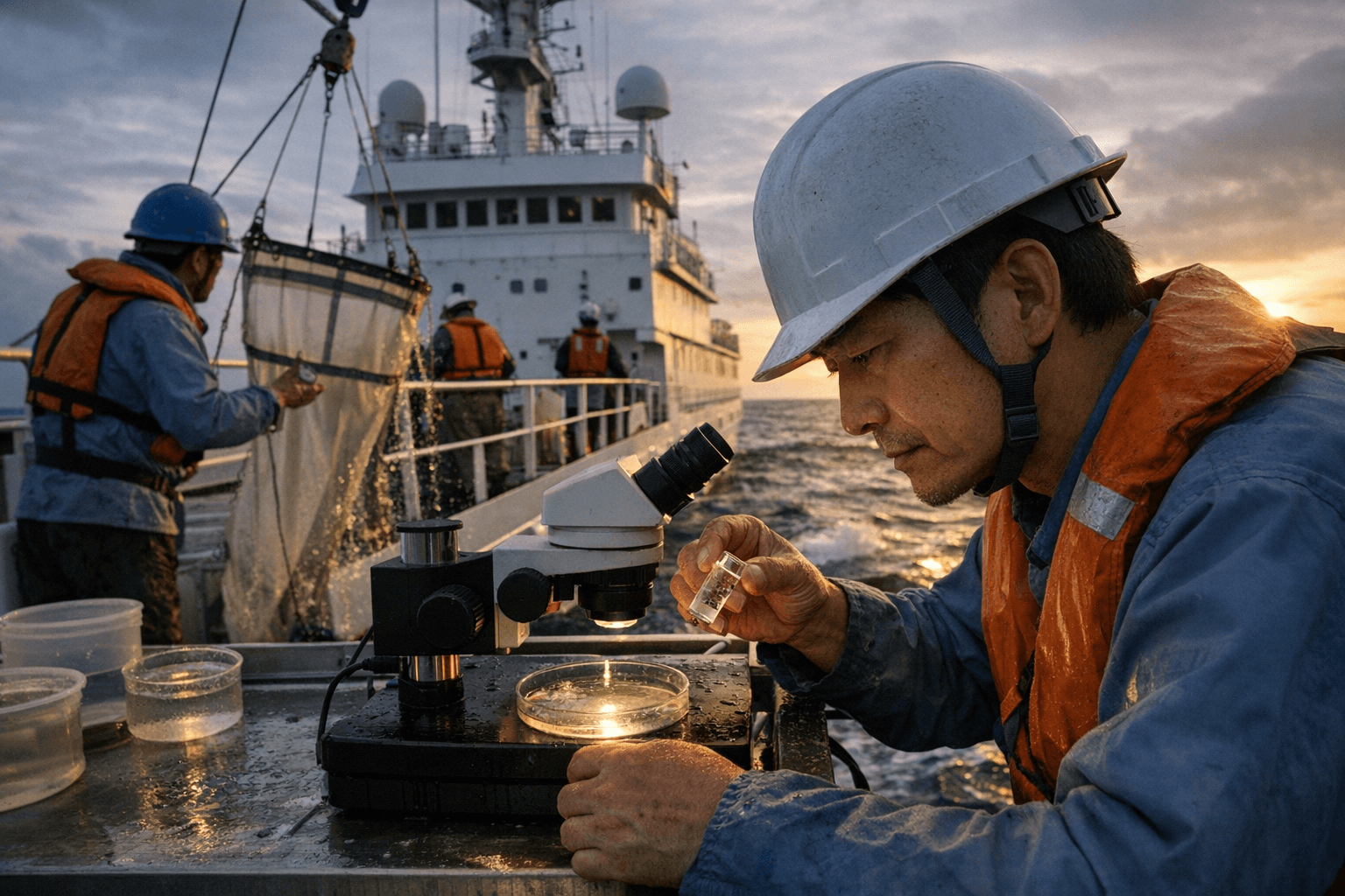 Japan's Kaiyo-Maru Expedition Maps Tuna Larvae Habitats Across Western Pacific