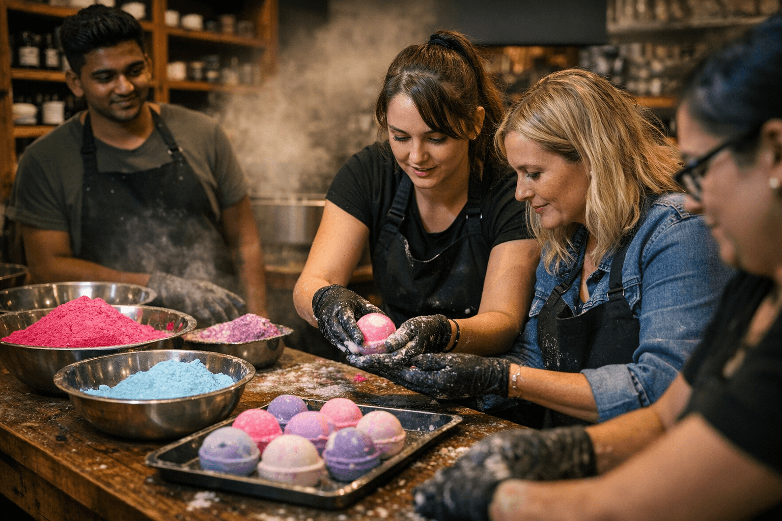 Lush Coventry Store Offers Hands-On Bath Bomb Making Workshops