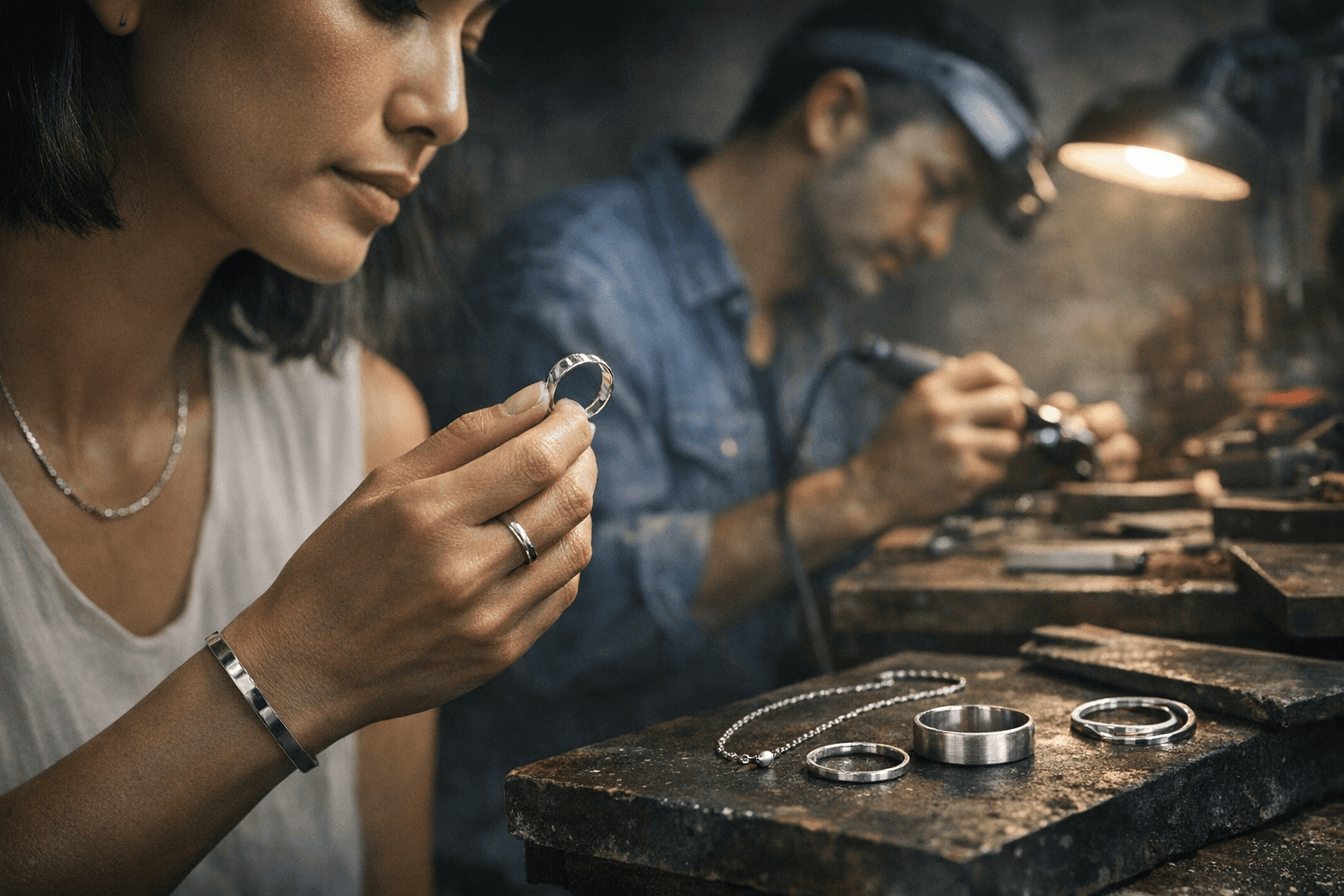 Designers Reimagine Platinum for Modern, Everyday Wear With Lighter, Durable Styles