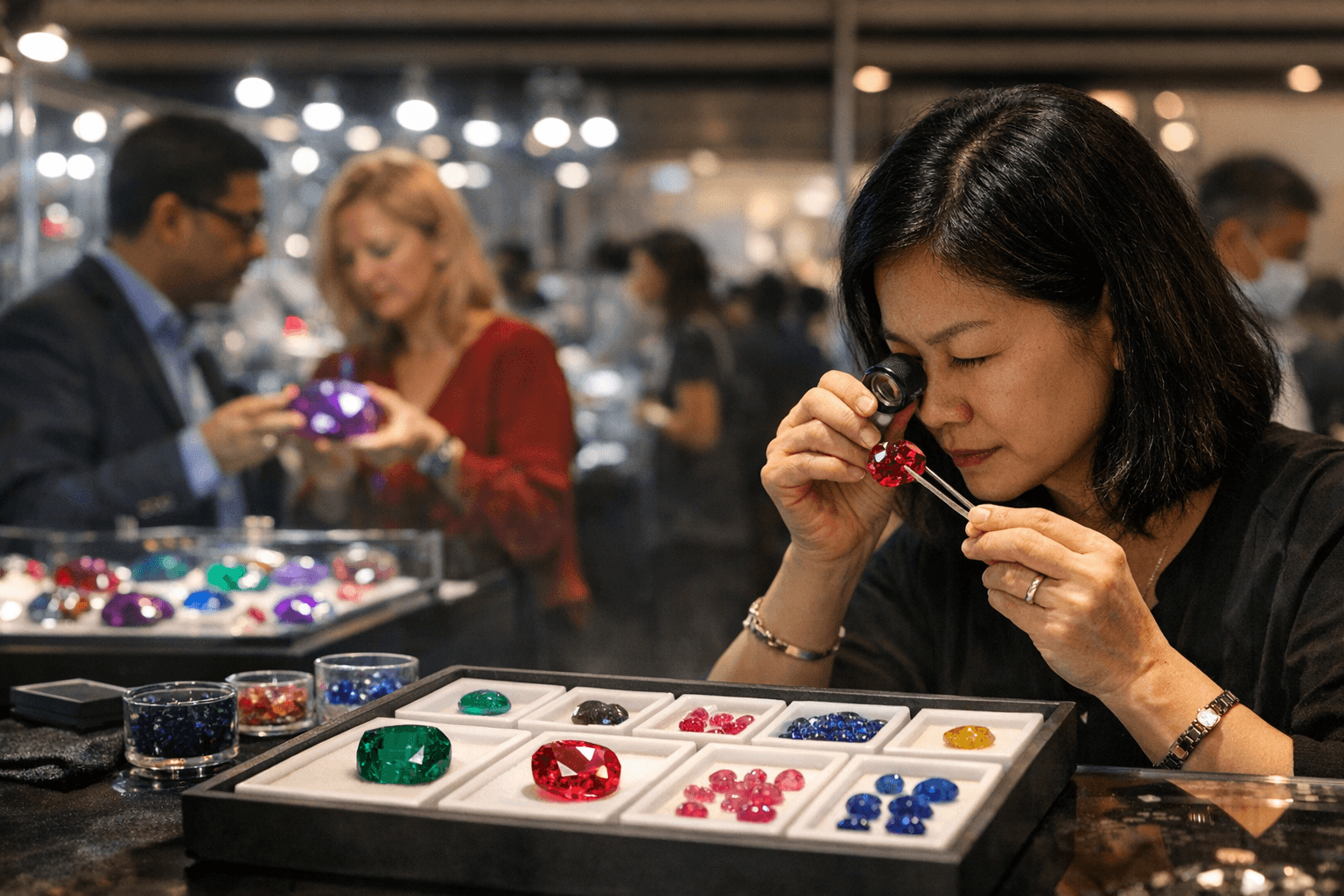 Hong Kong Gem Fairs Put Coloured Stones at the Center of 2026 Showcases