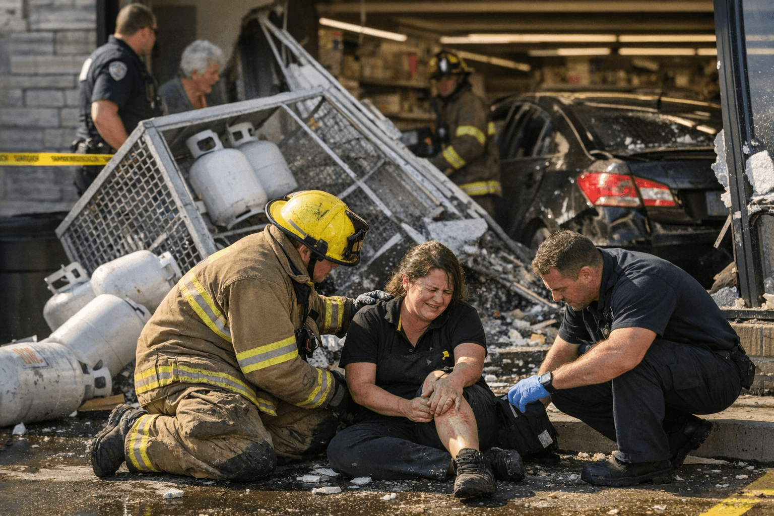 Dollar General Employee Injured After Elderly Driver Crashes Into Ohio Storefront
