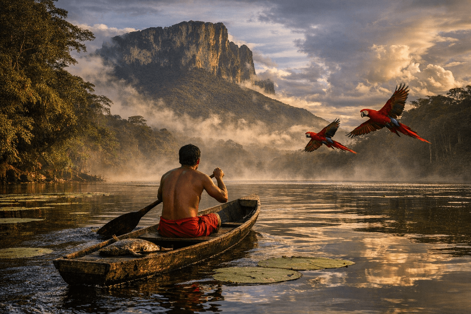 Thomas Peschak's Stunning Photos Reveal the Amazon River's Wild Beauty