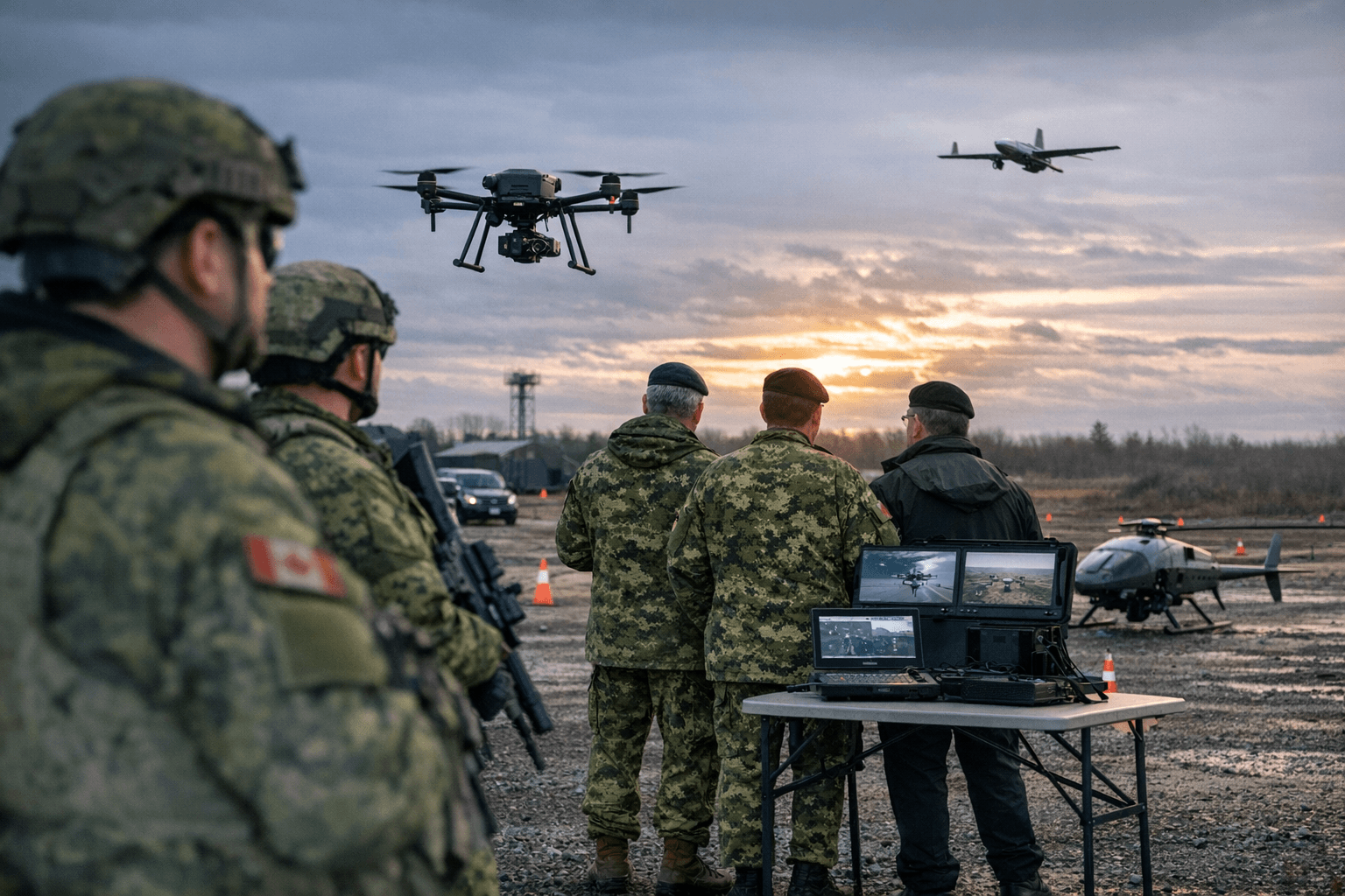 Draganfly Completes Advanced Drone Capabilities Demo for Canadian Armed Forces