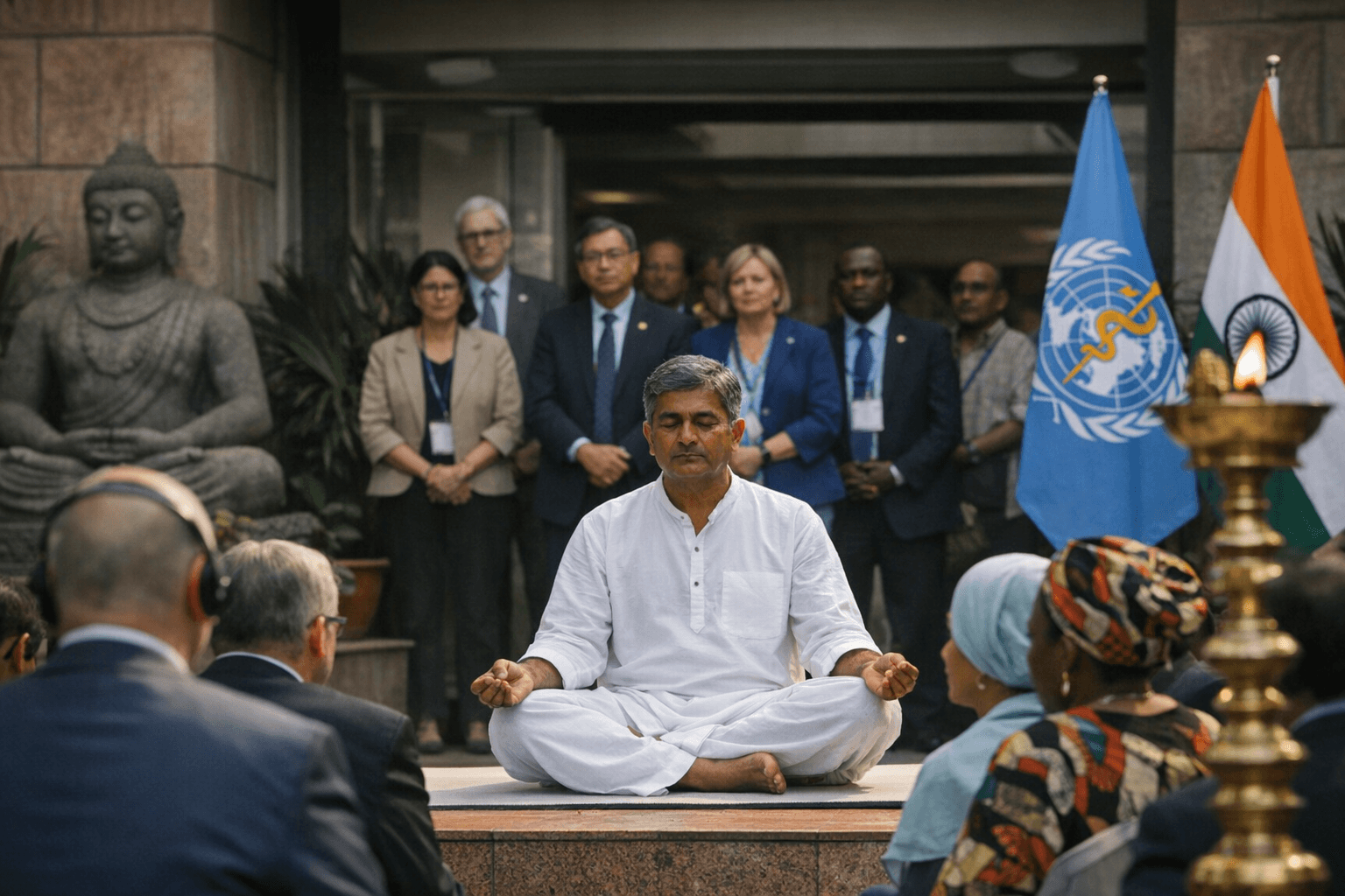 India's MDNIY Earns WHO Yoga Research Centre Status Through 2029