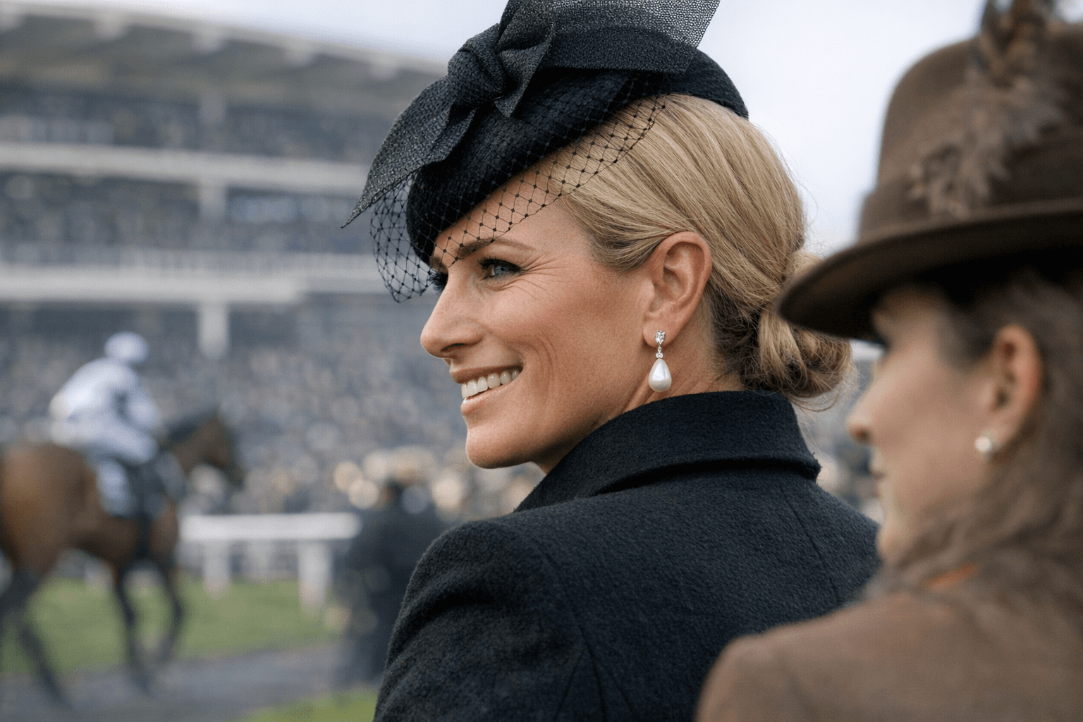 Zara Tindall's £135 Pearl-Drop Earrings Steal the Show at Cheltenham