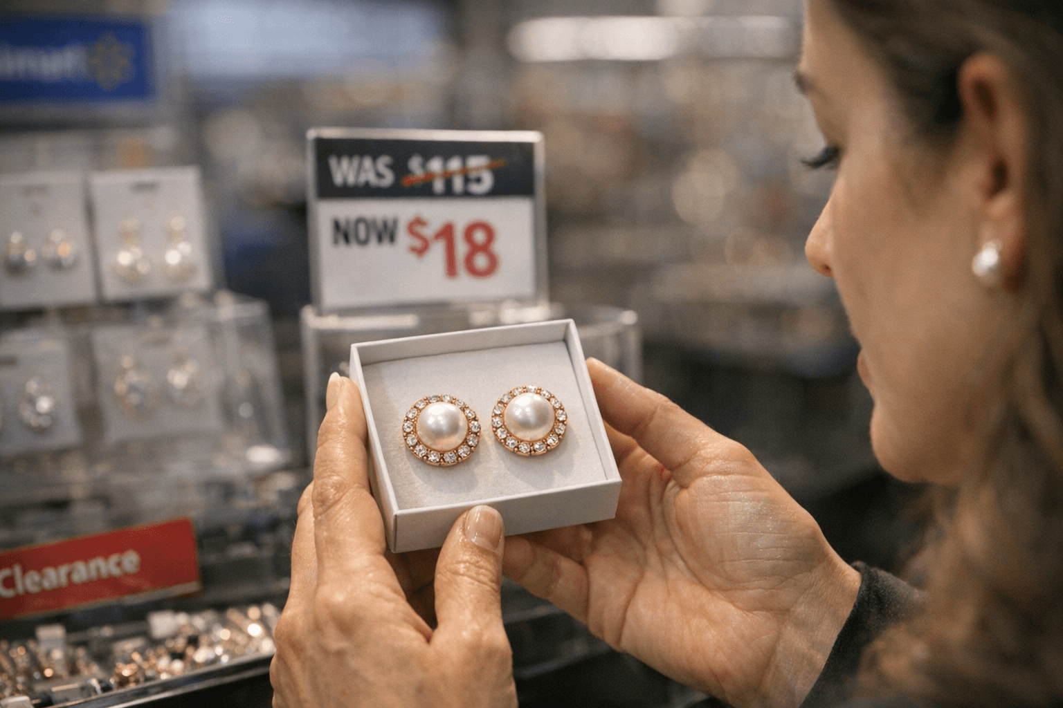 Walmart Slashes Cate & Chloe Pearl Earrings 84 Percent Off to Just $18