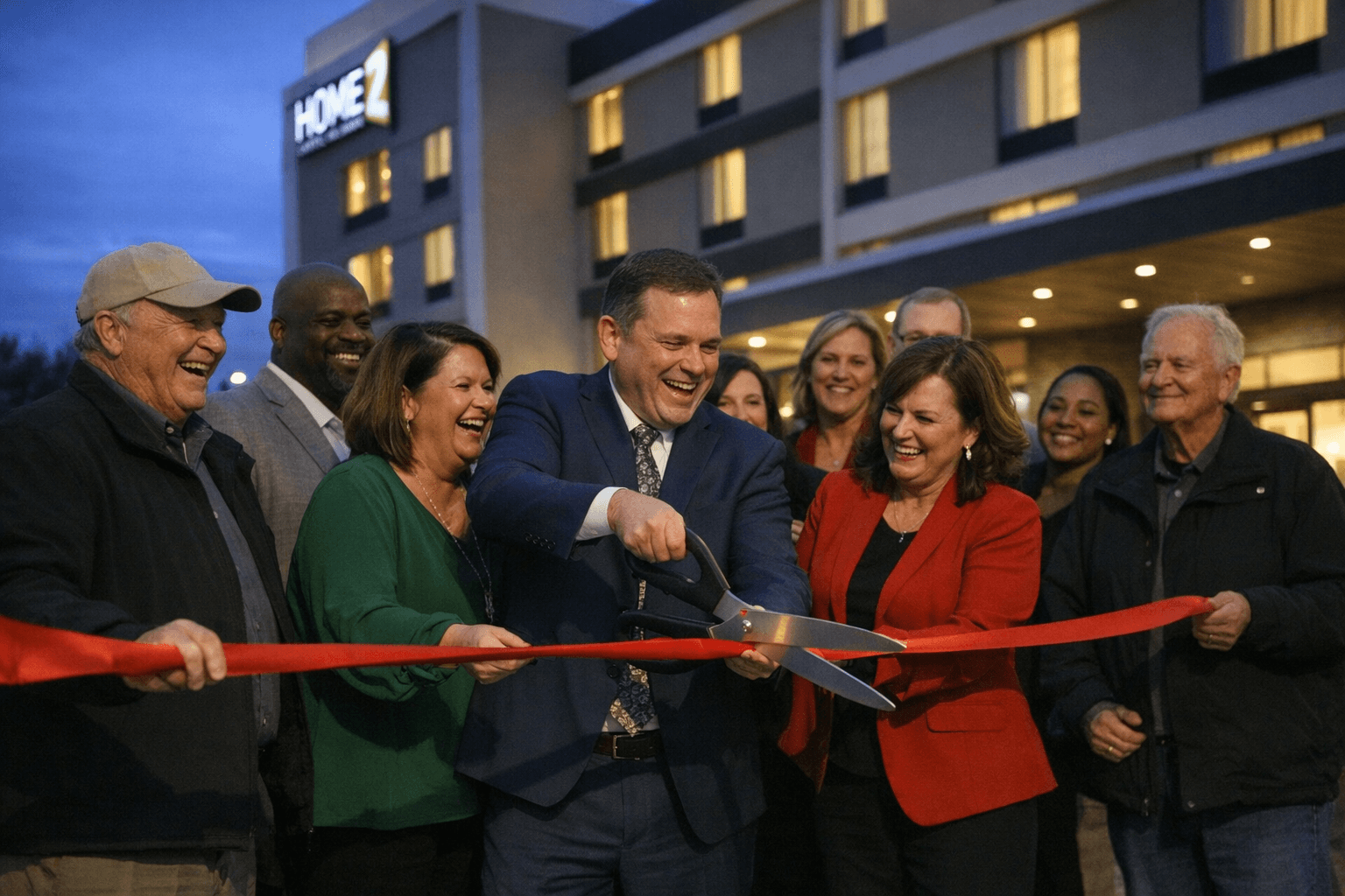 Home2 Suites by Hilton in Prattville Holds Ribbon Cutting March 17