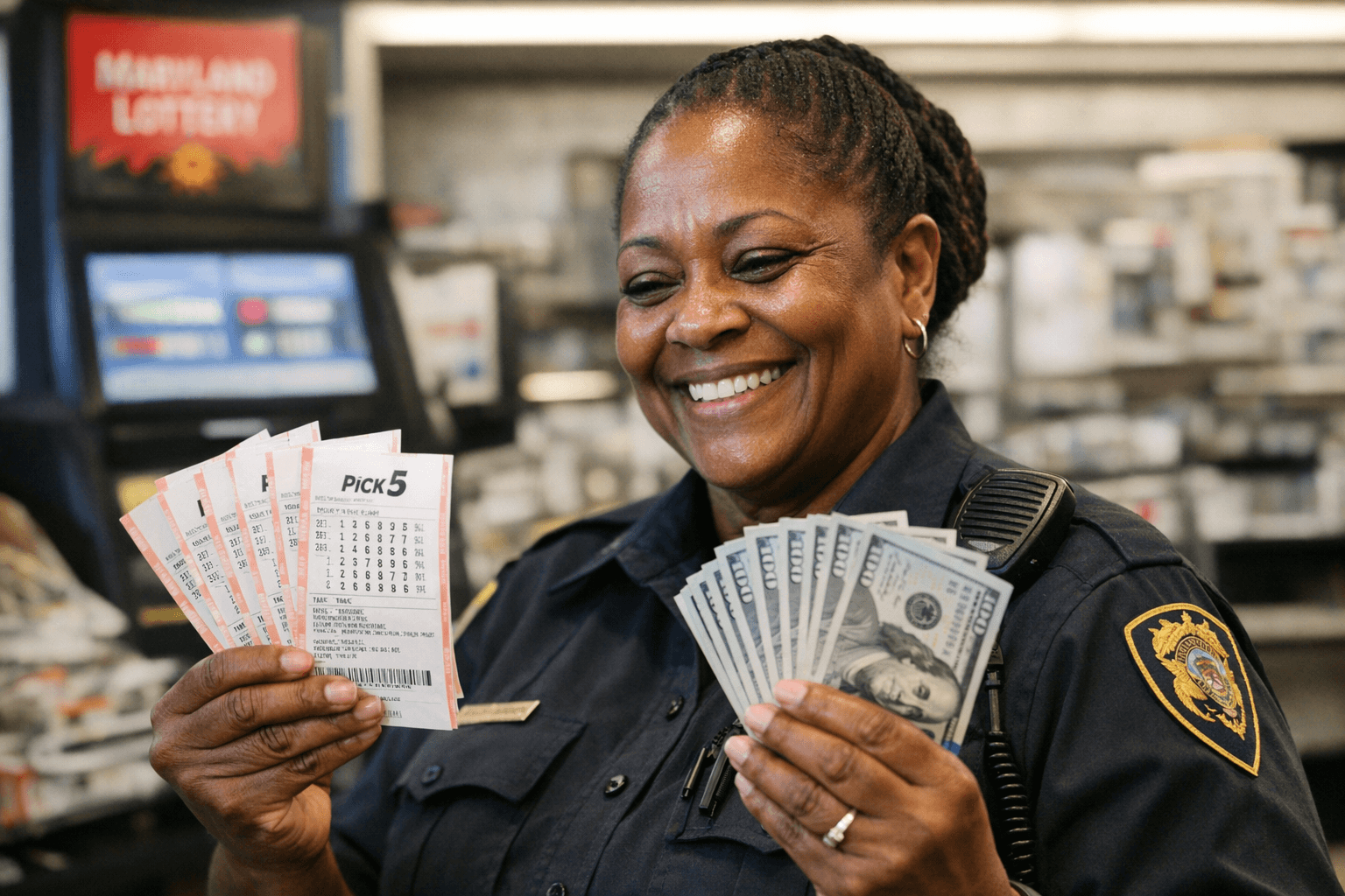 Upper Marlboro Law Enforcement Worker Wins $50,000 on Maryland Lottery Pick 5