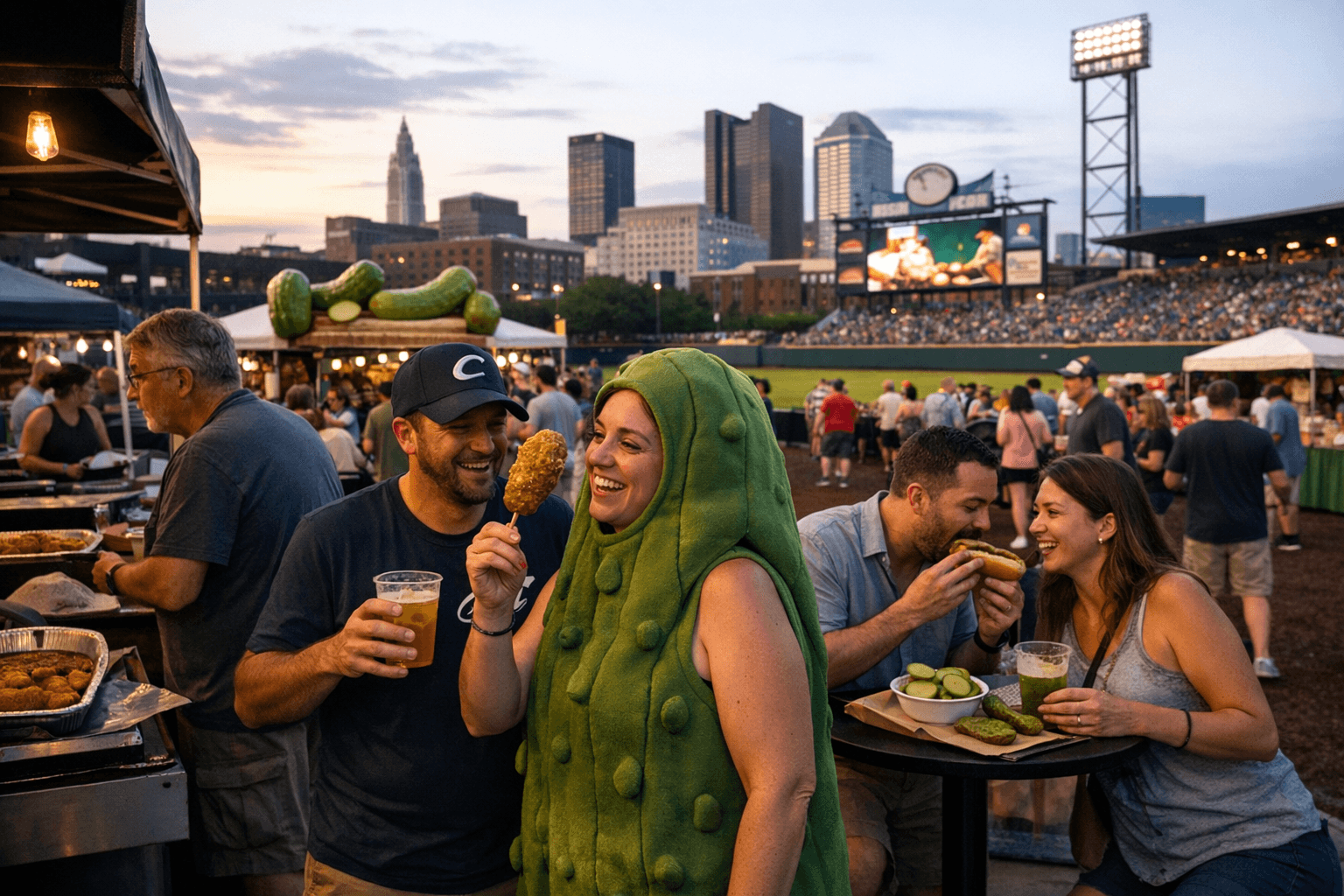 Columbus Clippers Host Pickle Palooza Food Festival at Huntington Park June 27