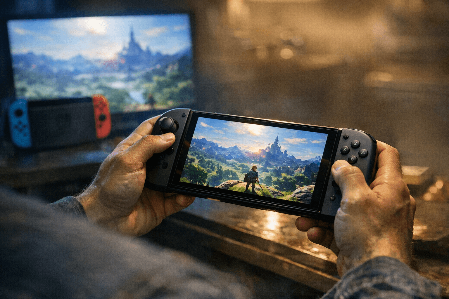 Nintendo Switch 2 Update Adds Handheld Mode Boost for Sharper Backward Compatibility