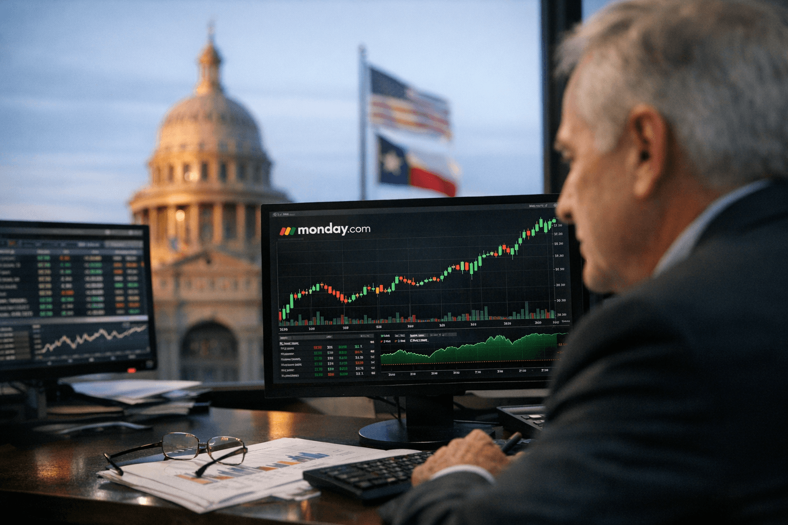 Texas Pension Fund Increases Its Stake in Monday.com Stock