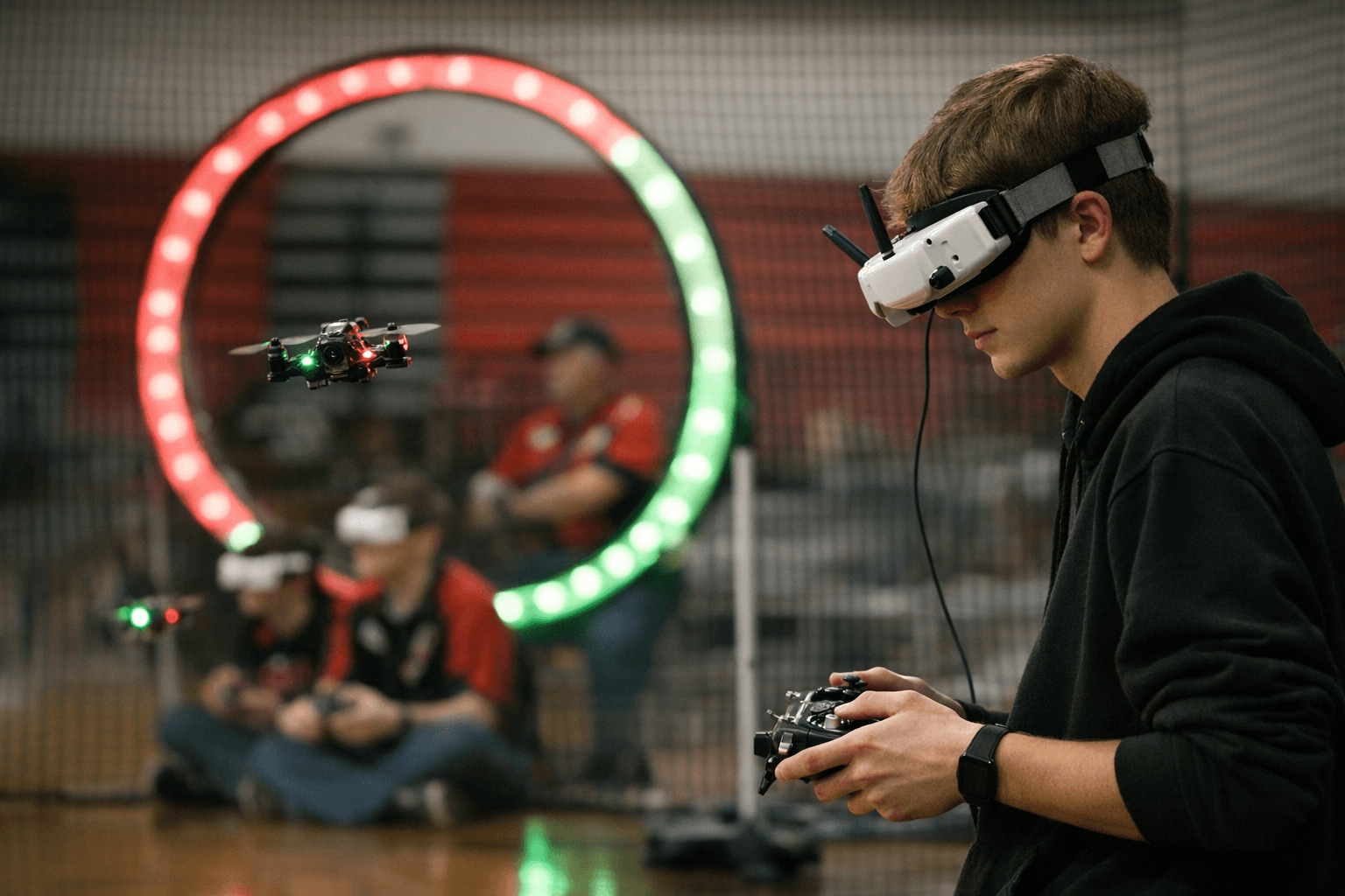 Ohio High School Drone Teams Compete at Canfield, Building Careers in FPV Racing