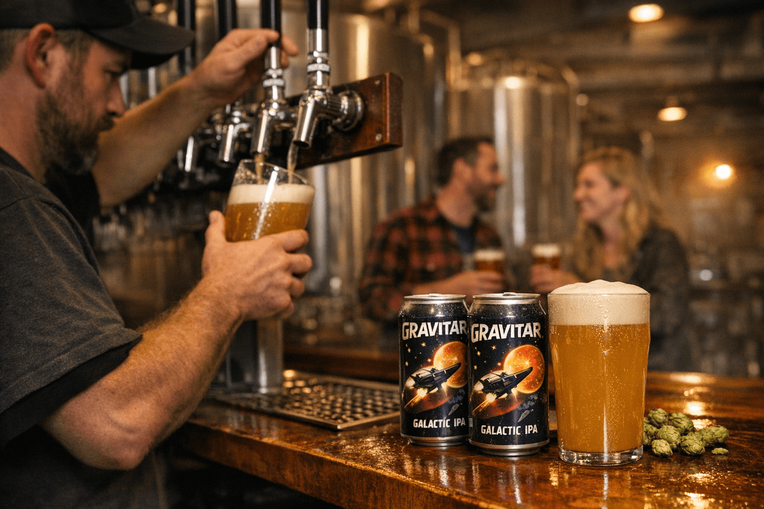 Double Mountain Revives Gravitar Galactic IPA for 19th Anniversary Celebration