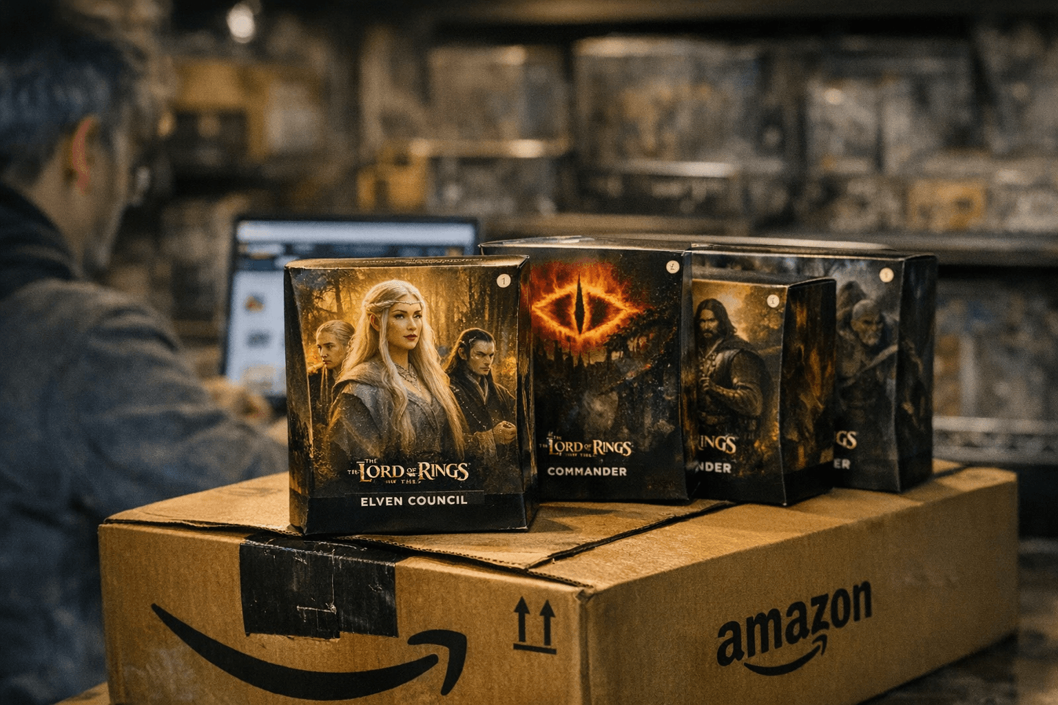 Lord of the Rings Commander Decks Restock at Amazon With Select Discounts