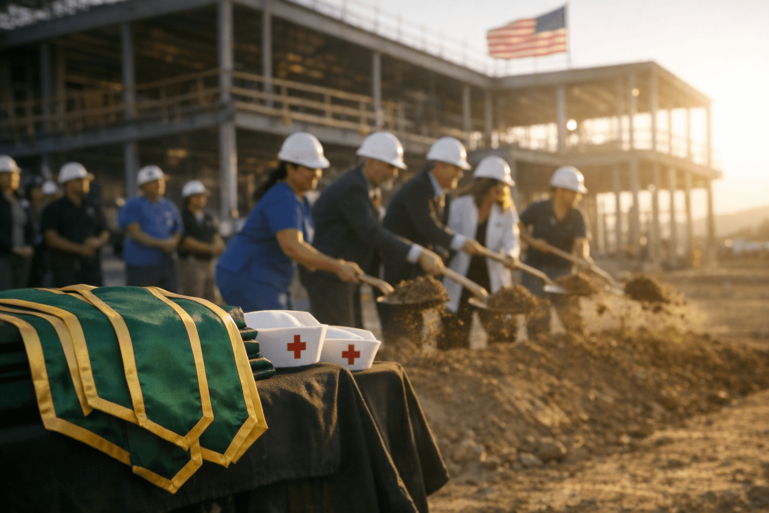 Yuma Celebrates Construction Milestone for New Health Careers Center