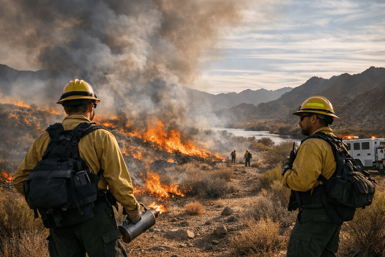 BLM Plans Controlled Burns Near Parker to Reduce Wildfire Risk