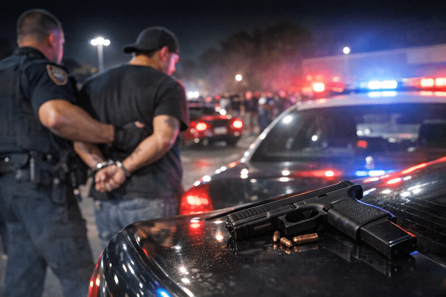 Virginia Man Arrested at Laurel Car Rally With Stolen, Loaded Texas Firearm