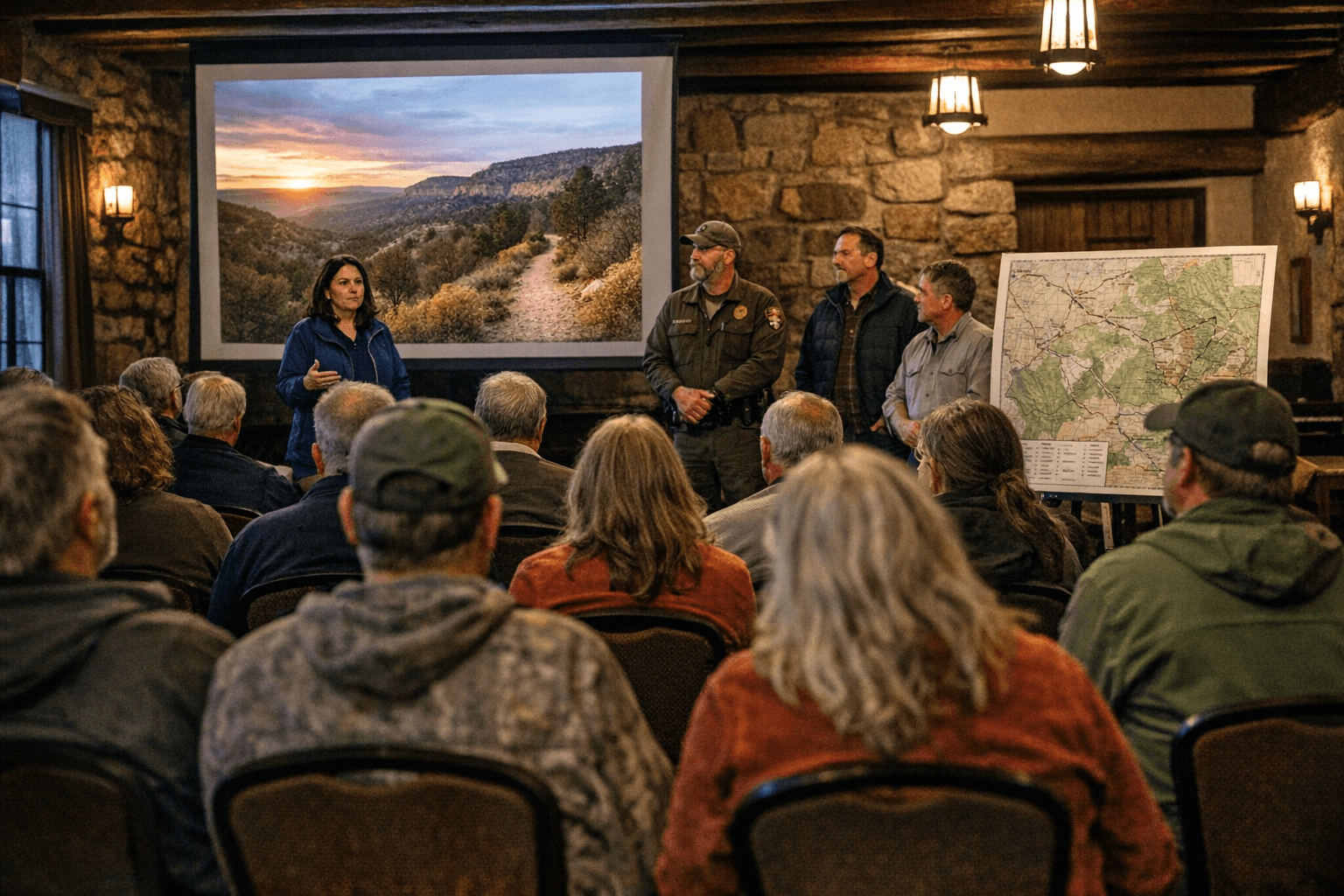 Public Trails Meeting Set for March 25 at Fuller Lodge