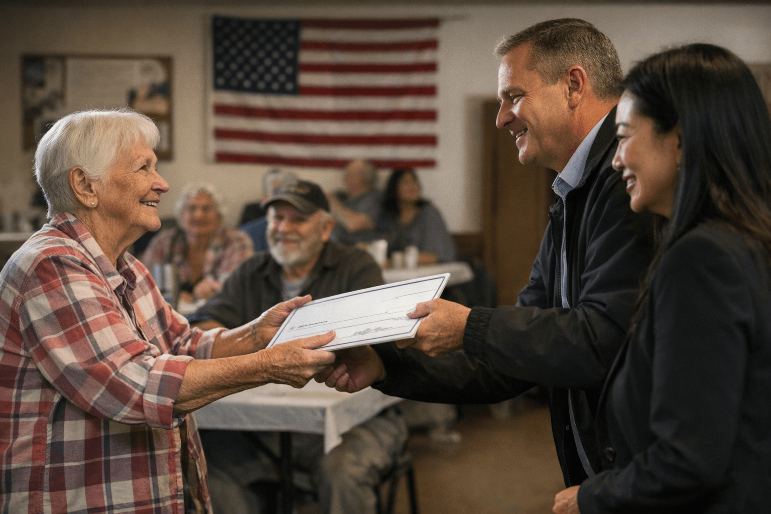 Beatty Senior Center Receives $2,000 Grant From American First National Bank