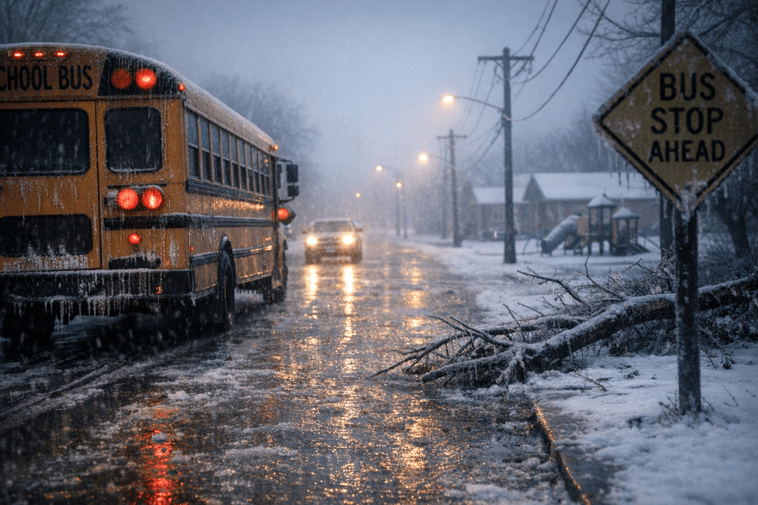 Storm Lake Schools Cancel Classes March 16 Due to Icy, Hazardous Roads