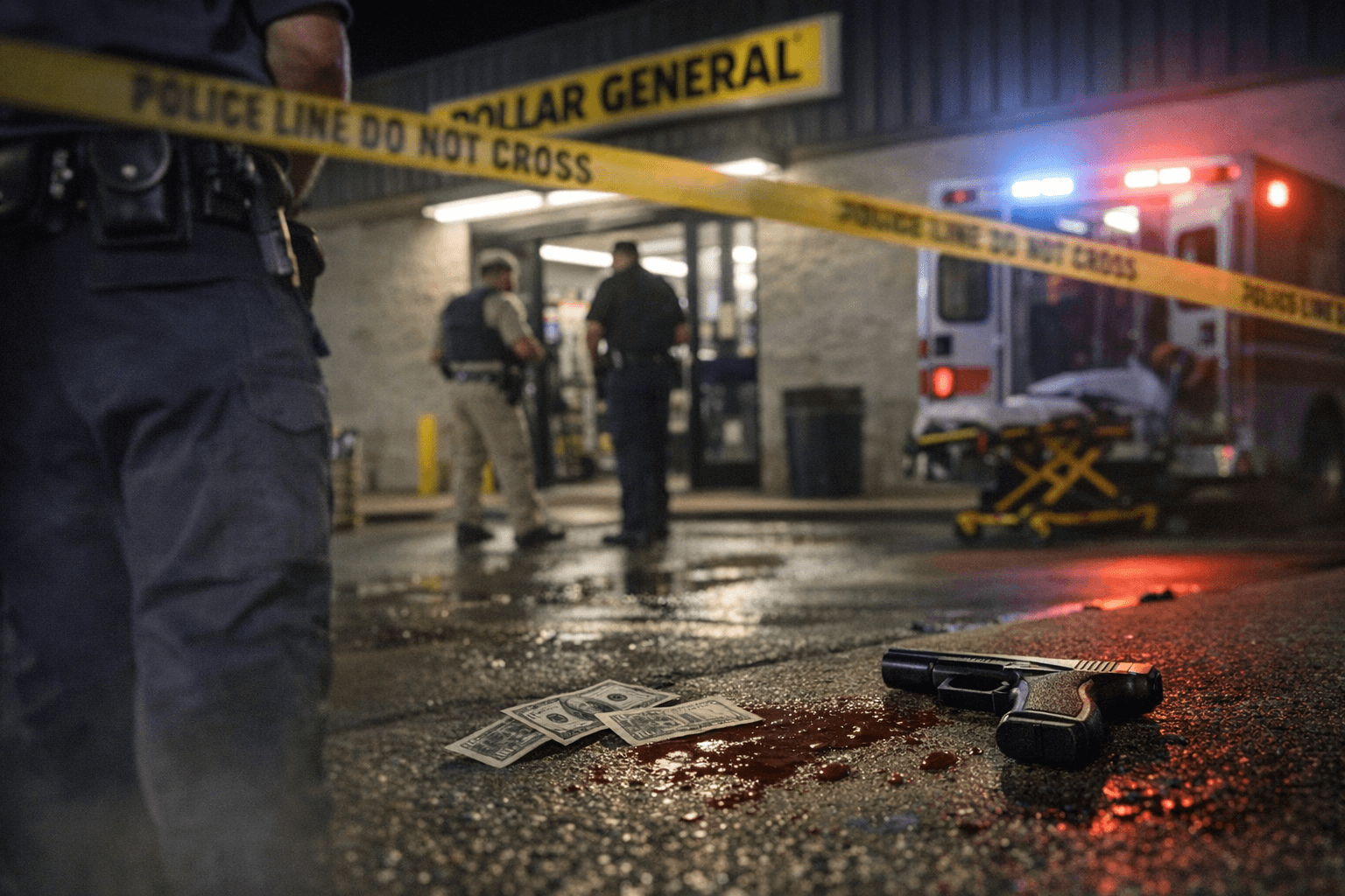 Williamston Man Gets 20 Years for Dollar General Robbery, Shooting