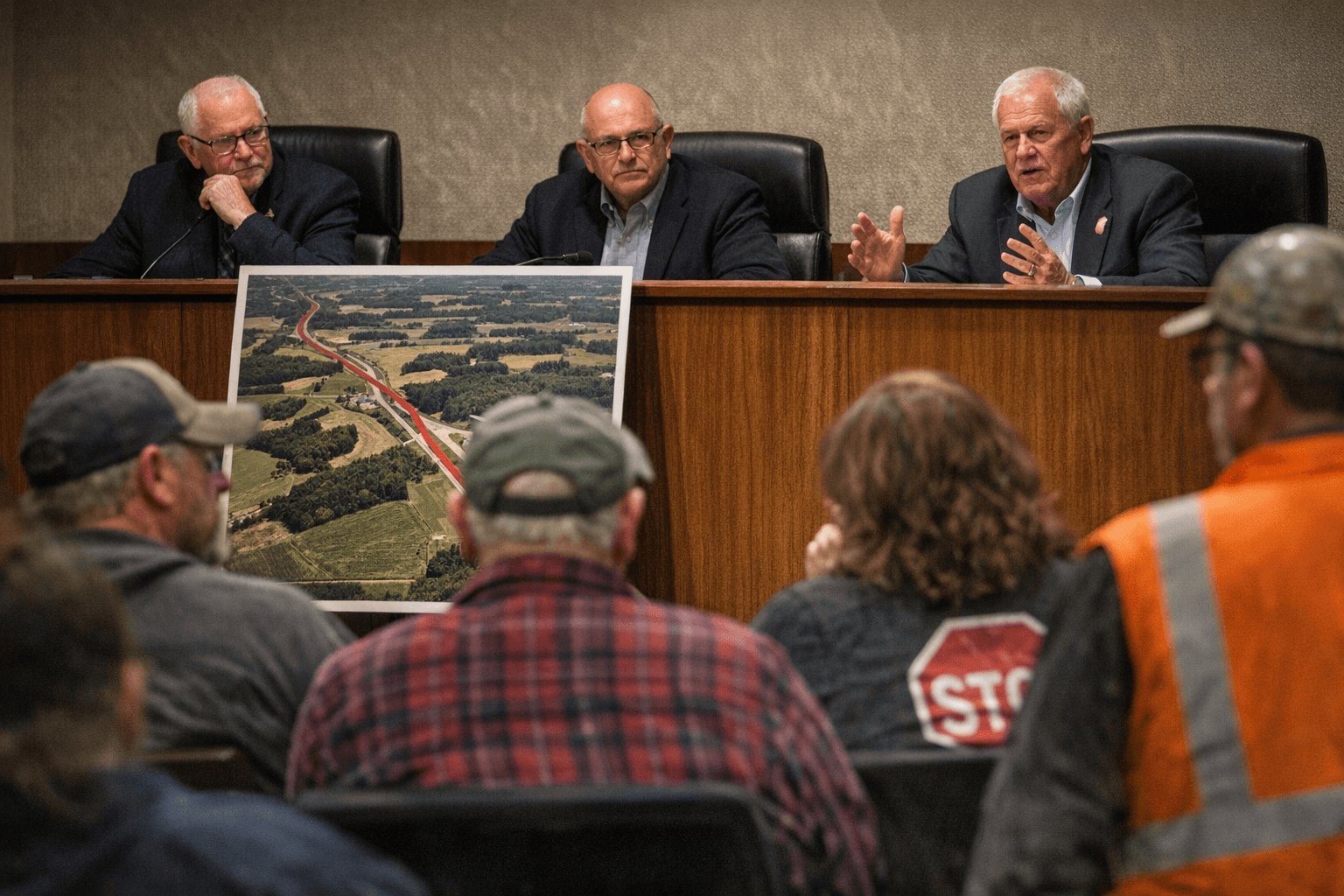 Dubois County Commissioners Split Over Mid-States Corridor Highway Proposal