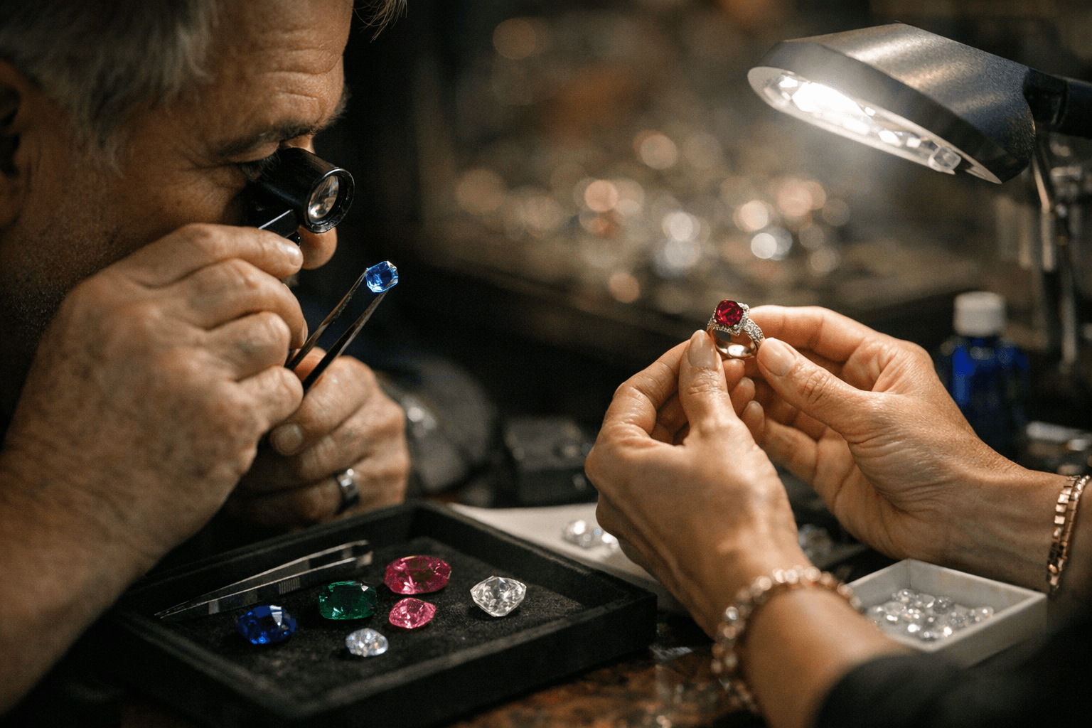 How to Evaluate Color, Clarity, and Treatments When Buying Gemstone Jewelry