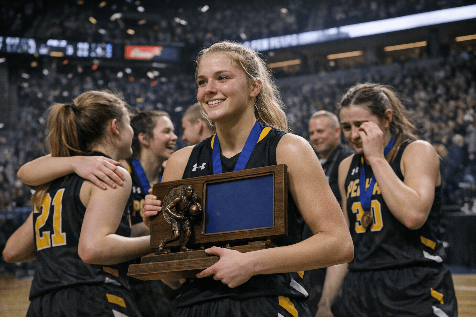 Perham Girls Basketball Earns Conference, Section Honors After State Trophy Finish
