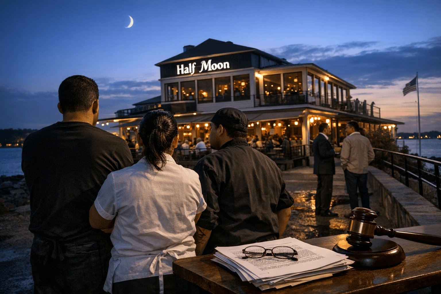Half Moon Restaurant Faces Federal Wage-and-Hour Lawsuit in New York