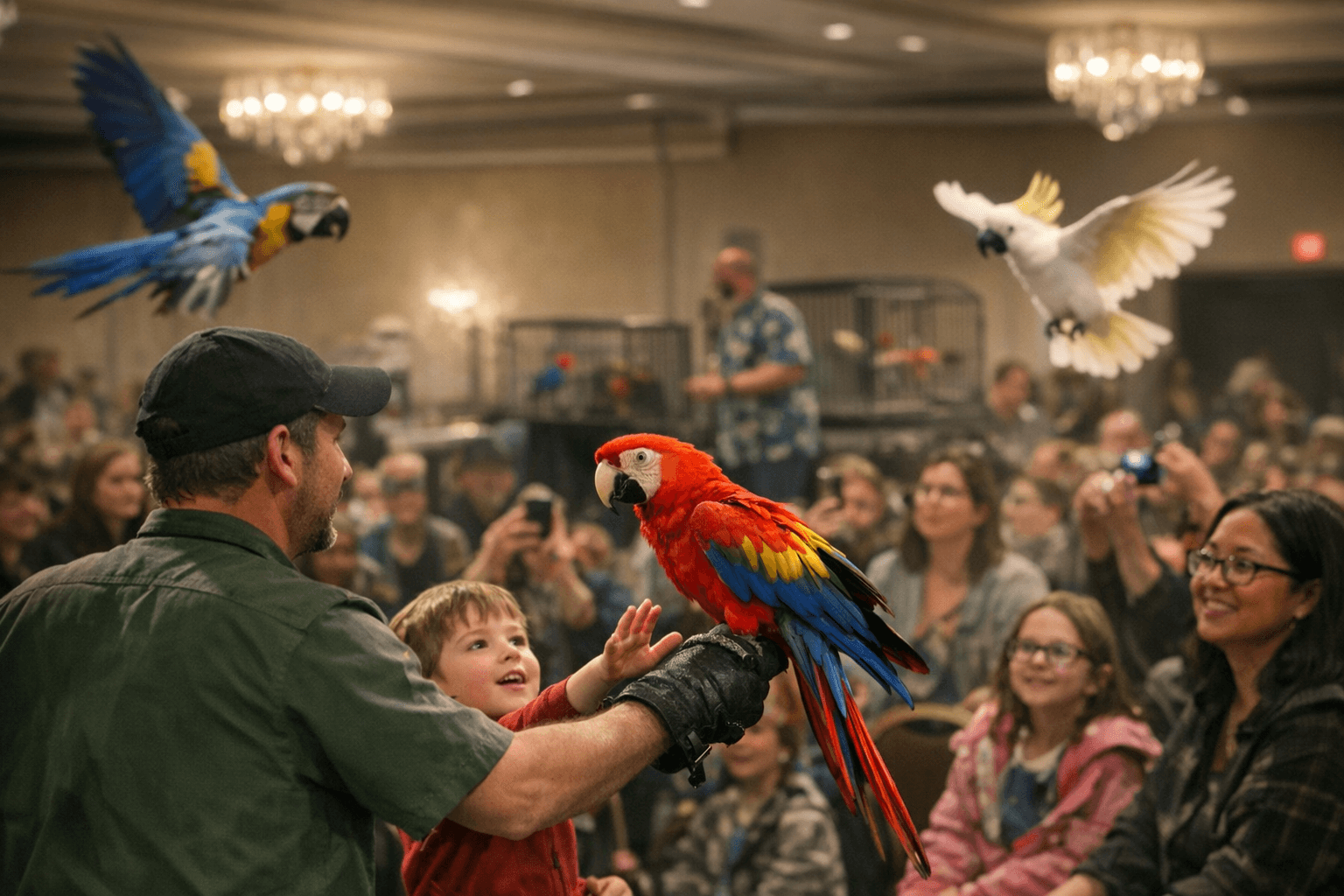 Greater Edmonton Parrot Society Hosts Family Show on March 21, 2026