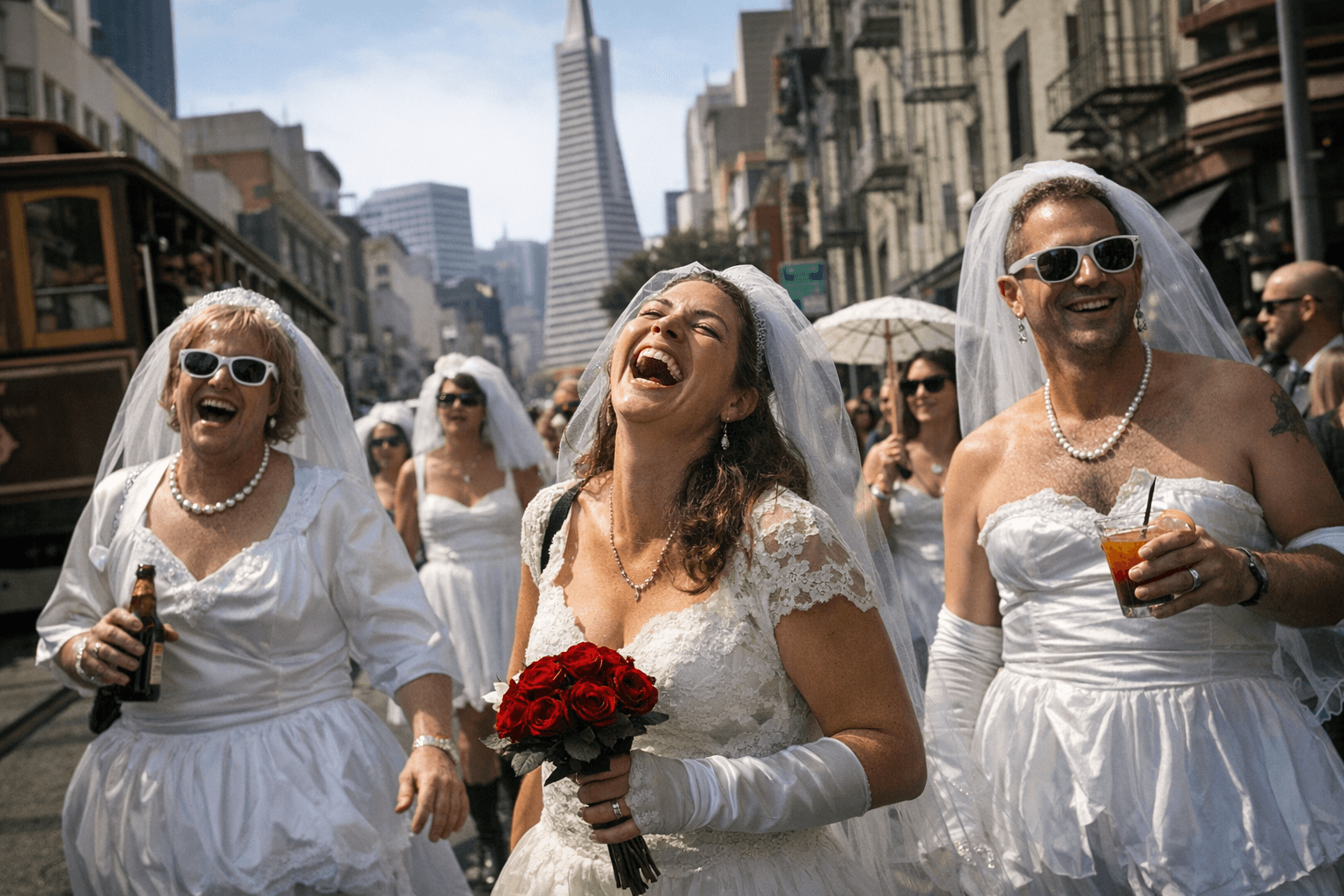 San Francisco's Brides of March Celebrates 26 Years of Whimsical Wedding Processions