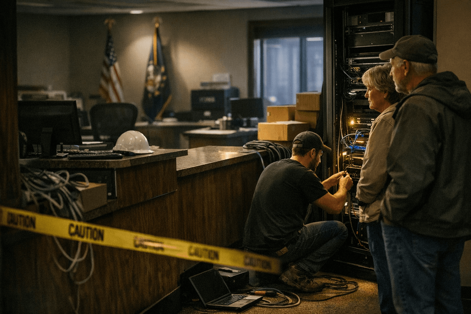 Jamestown Town Offices Closing Friday for Scheduled Technology Upgrade