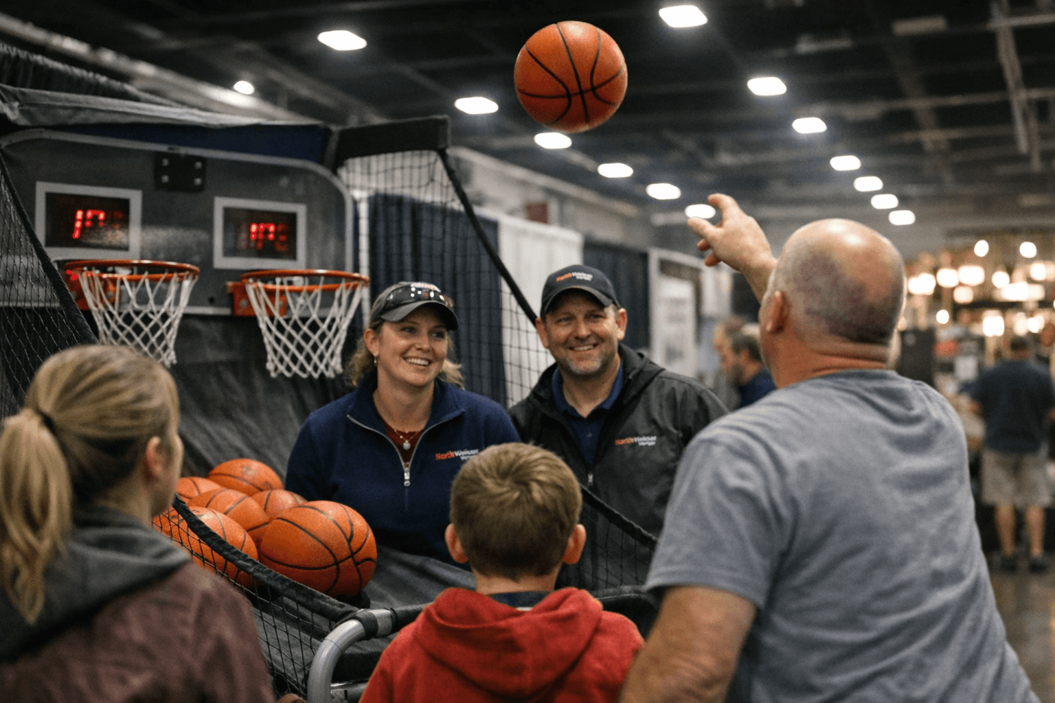 NorthWestern Energy Brings Basketball Fundraiser to Helena Home Show Expo