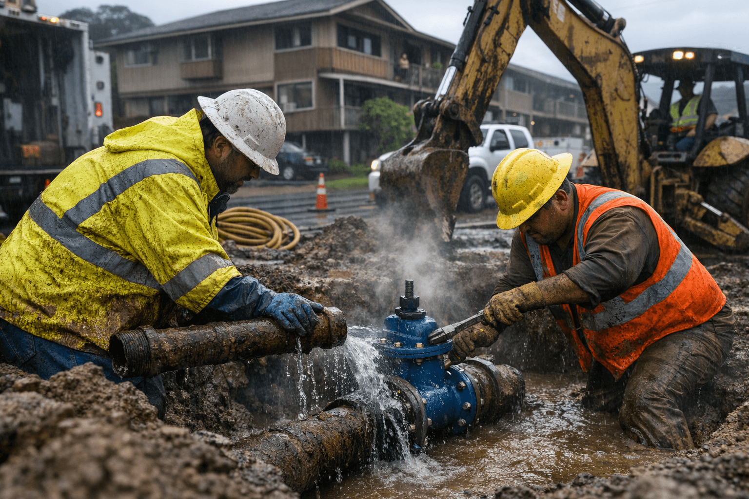 Līhuʻe Townhouse Water Shutdown Planned March 18 for Valve, Pipe Replacement